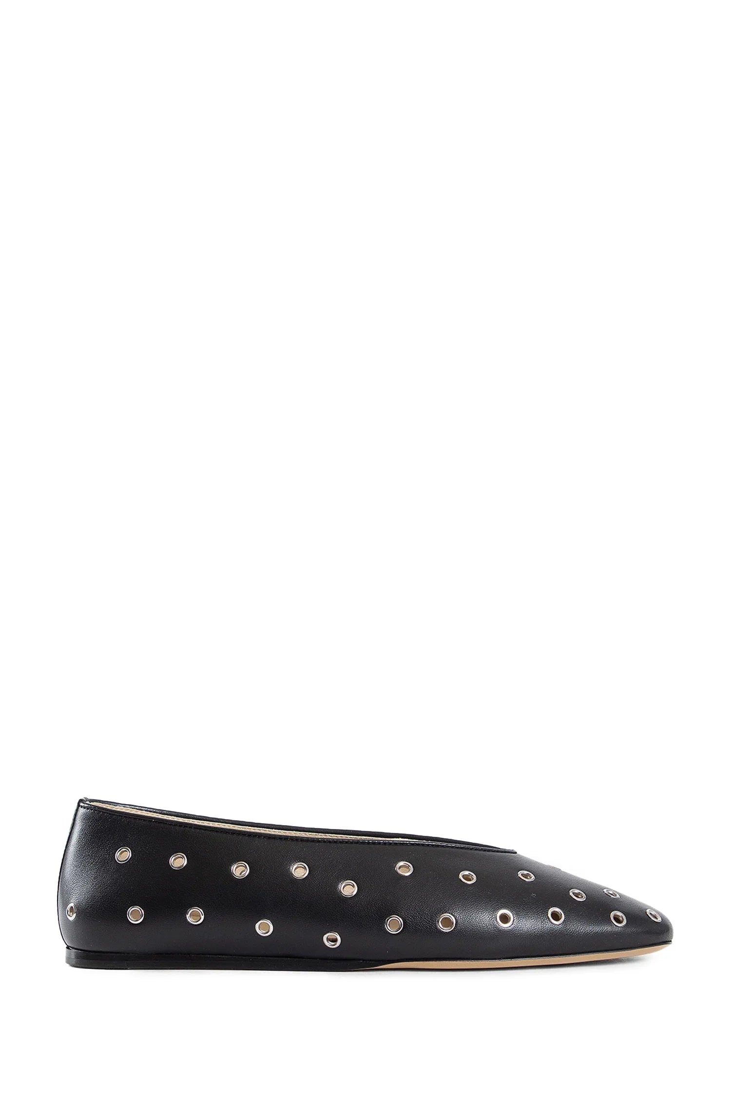 LE MONDE BERYL WOMAN BLACK FLATS - Antonioli.eu