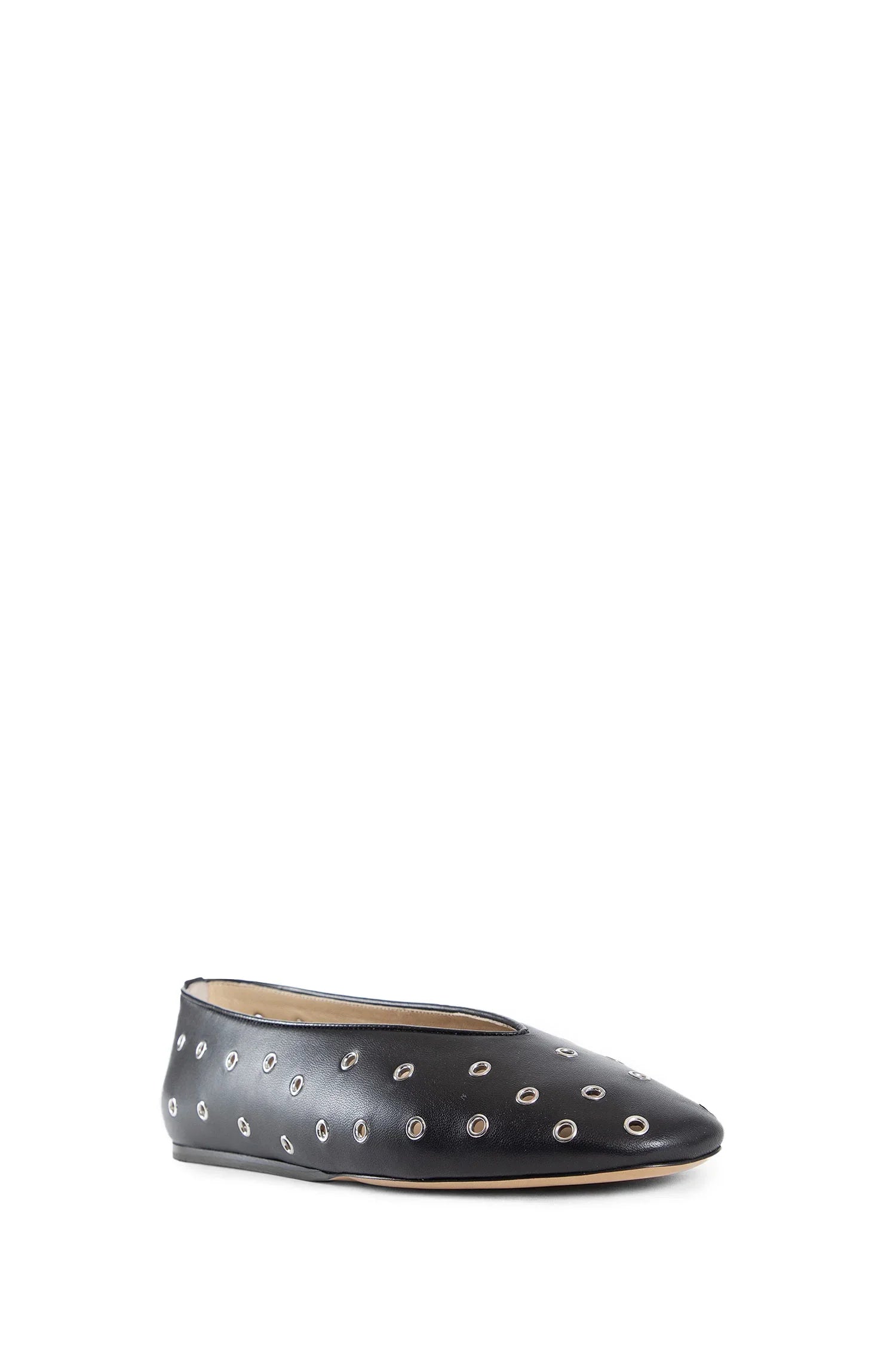 LE MONDE BERYL WOMAN BLACK FLATS - Antonioli.eu
