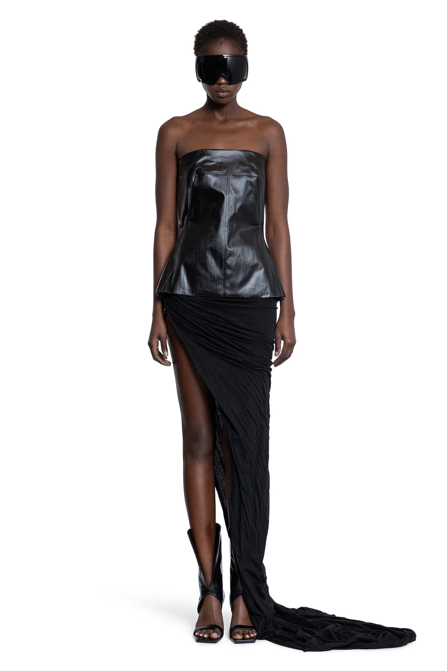 Hollywood EDFU Skirt in Unstable Cotton - Antonioli.eu