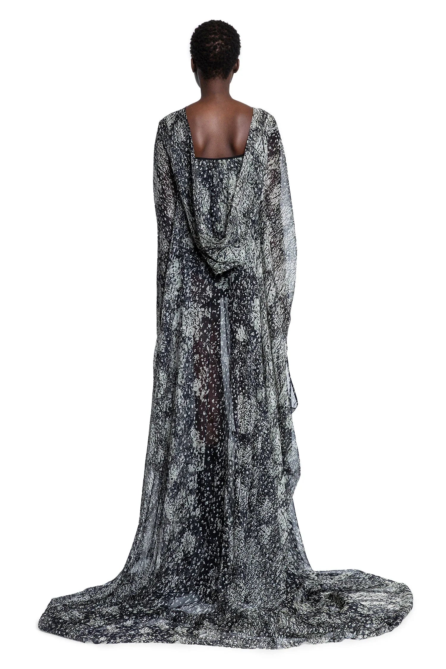 Hollywood Hooded Kaftan - Antonioli.eu