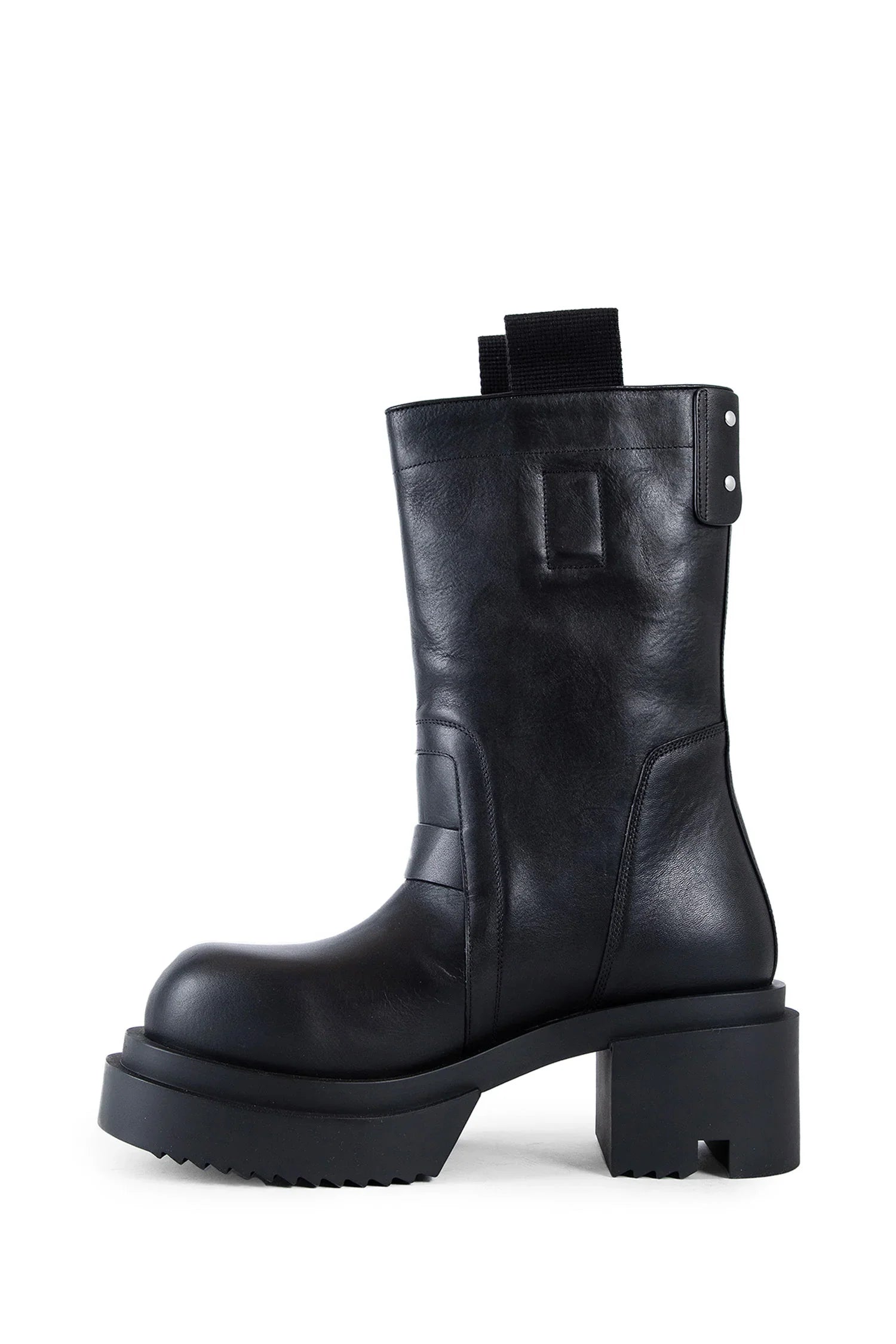 RICK OWENS WOMAN BLACK BOOTS - Antonioli.eu