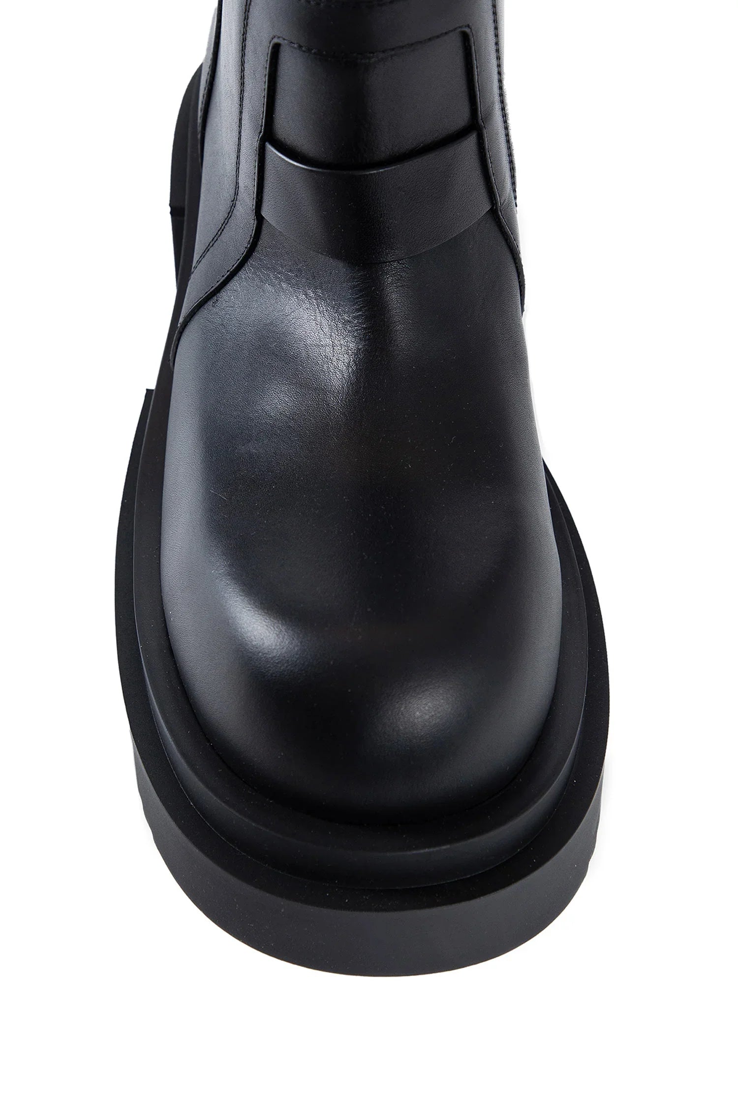 RICK OWENS WOMAN BLACK BOOTS - Antonioli.eu