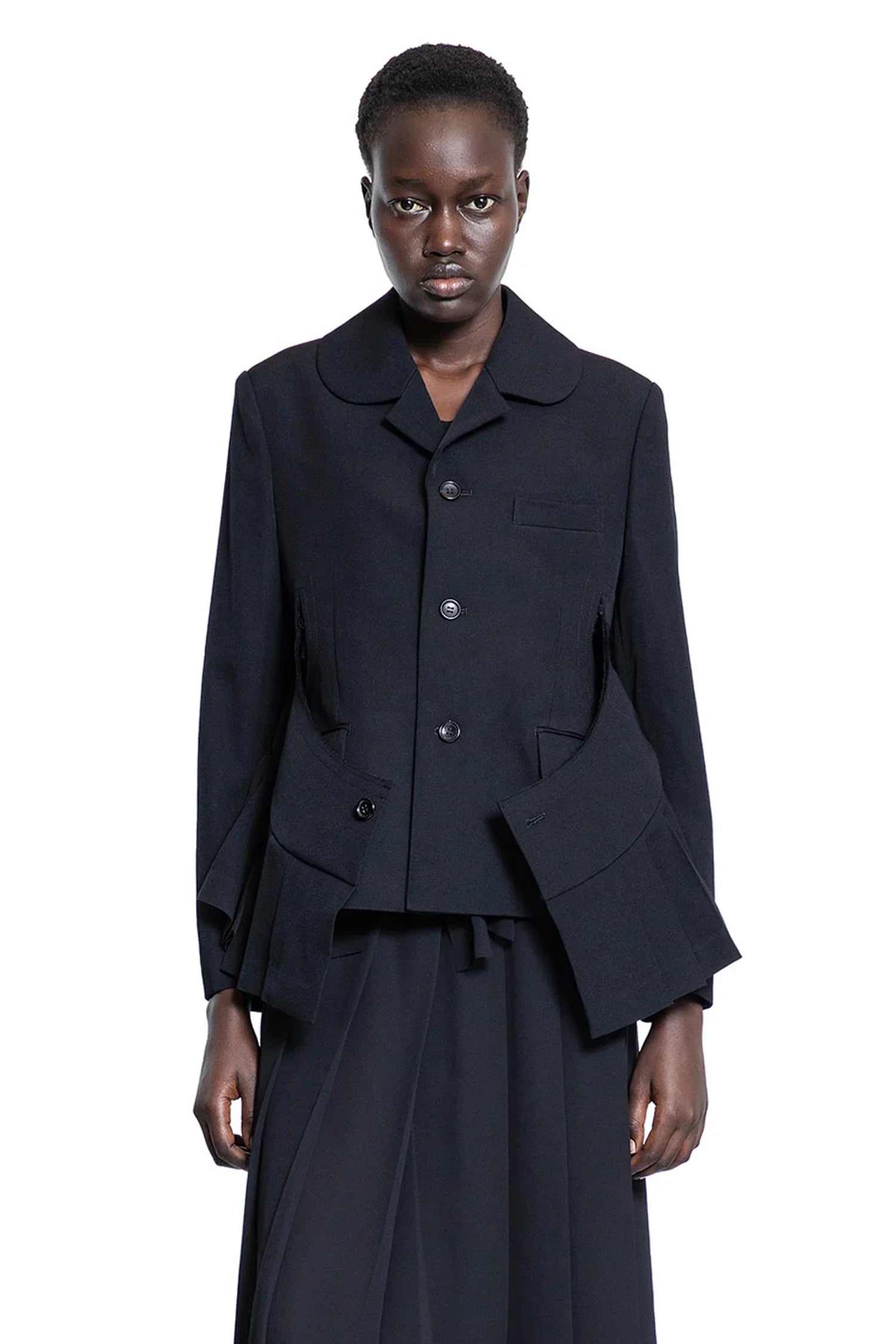 COMME DES GARCONS WOMAN BLACK BLAZERS - Antonioli.eu