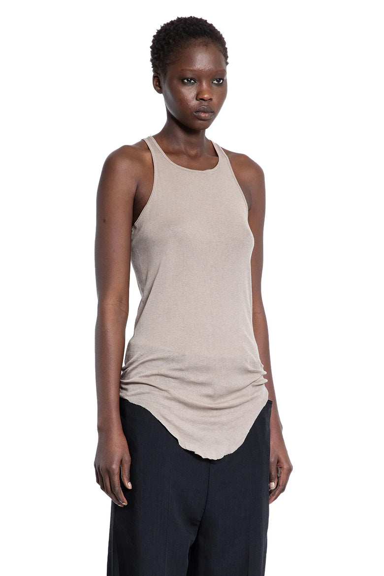 Basic Rib Tank in Mini Rib Jersey - Antonioli.eu