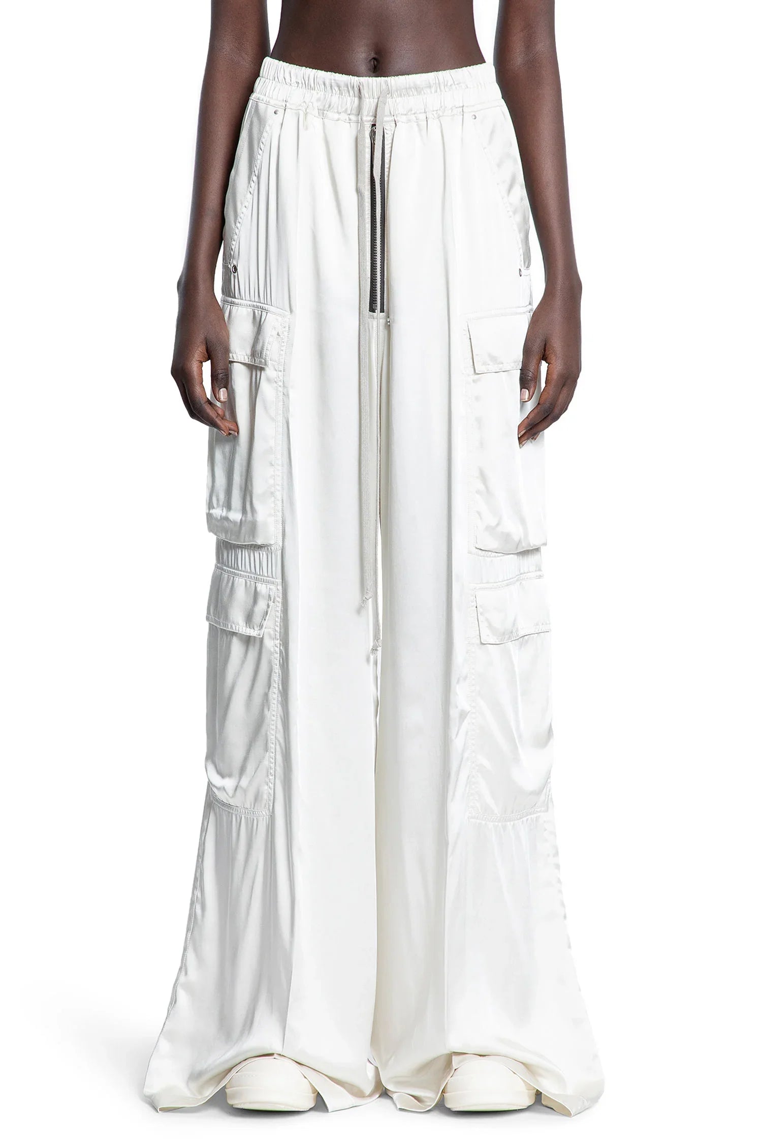 Hollywood Cargobelas in Washed Charmeuse - Antonioli.eu