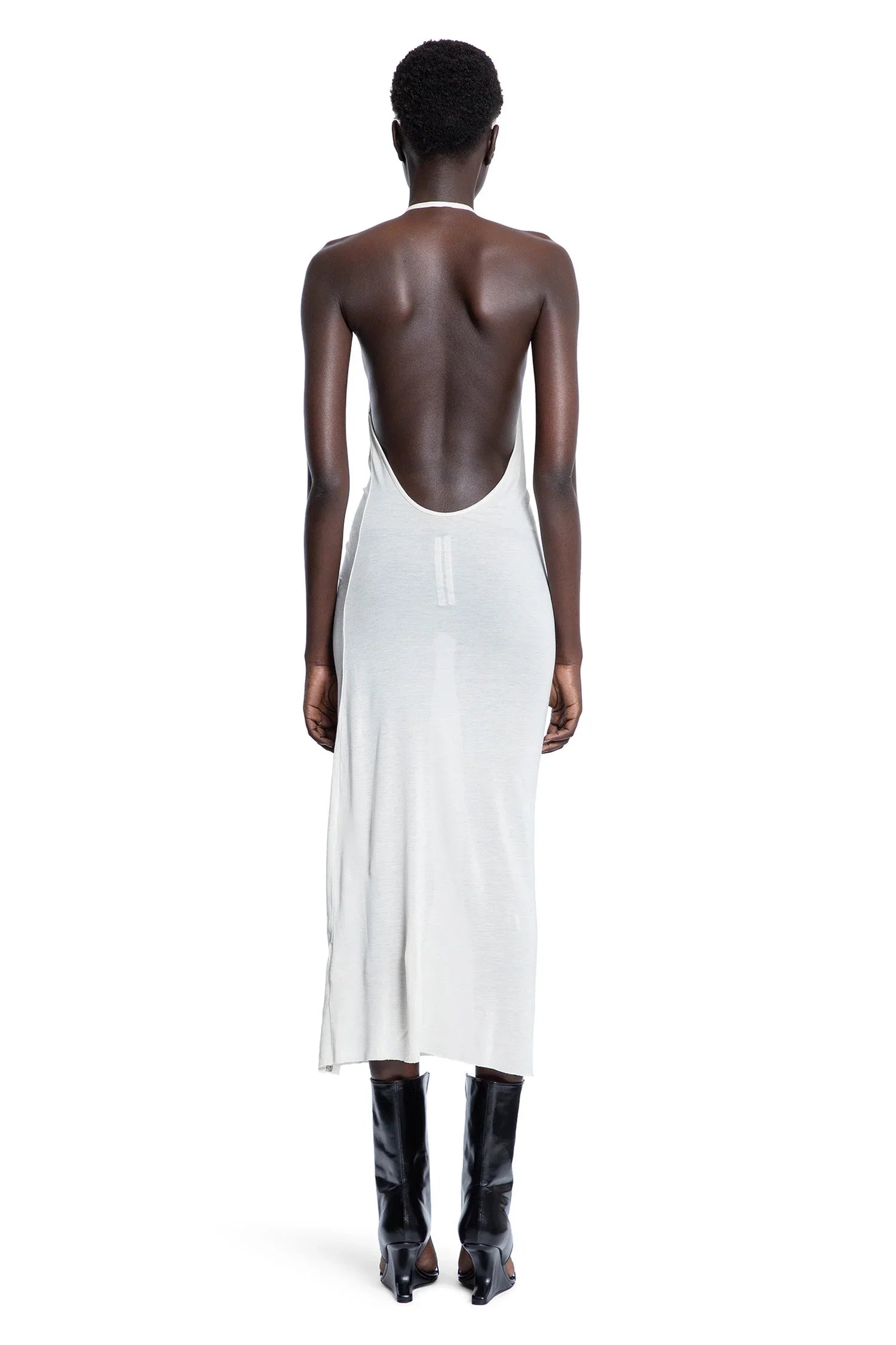 Hollywood Draped Dress in Viscose silk jersey - Antonioli.eu