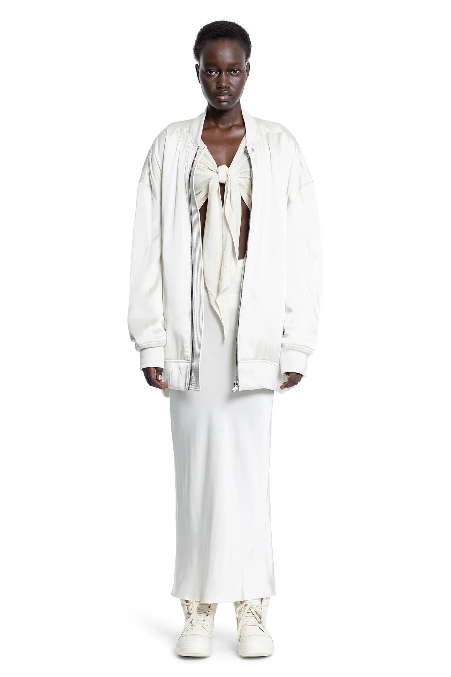 Hollywood Peter Flight in Washed Charmeuse - Antonioli.eu