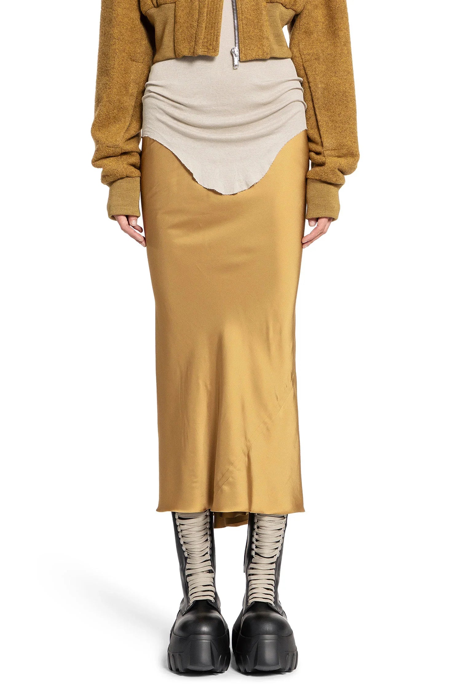 Porterville Calf Bias Skirt - Antonioli.eu
