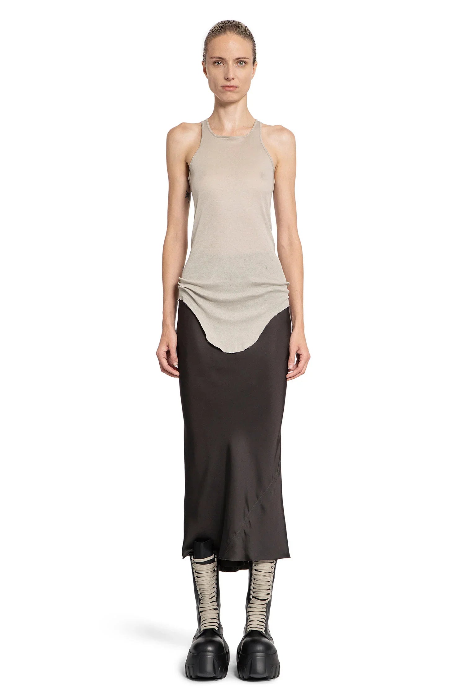 Porterville Calf Bias Skirt - Antonioli.eu