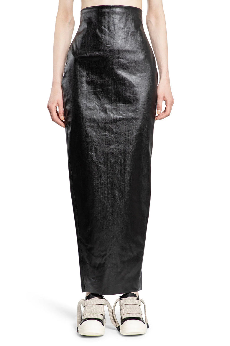 Dirt Pillar in Coated Stretch Denim - Antonioli.eu