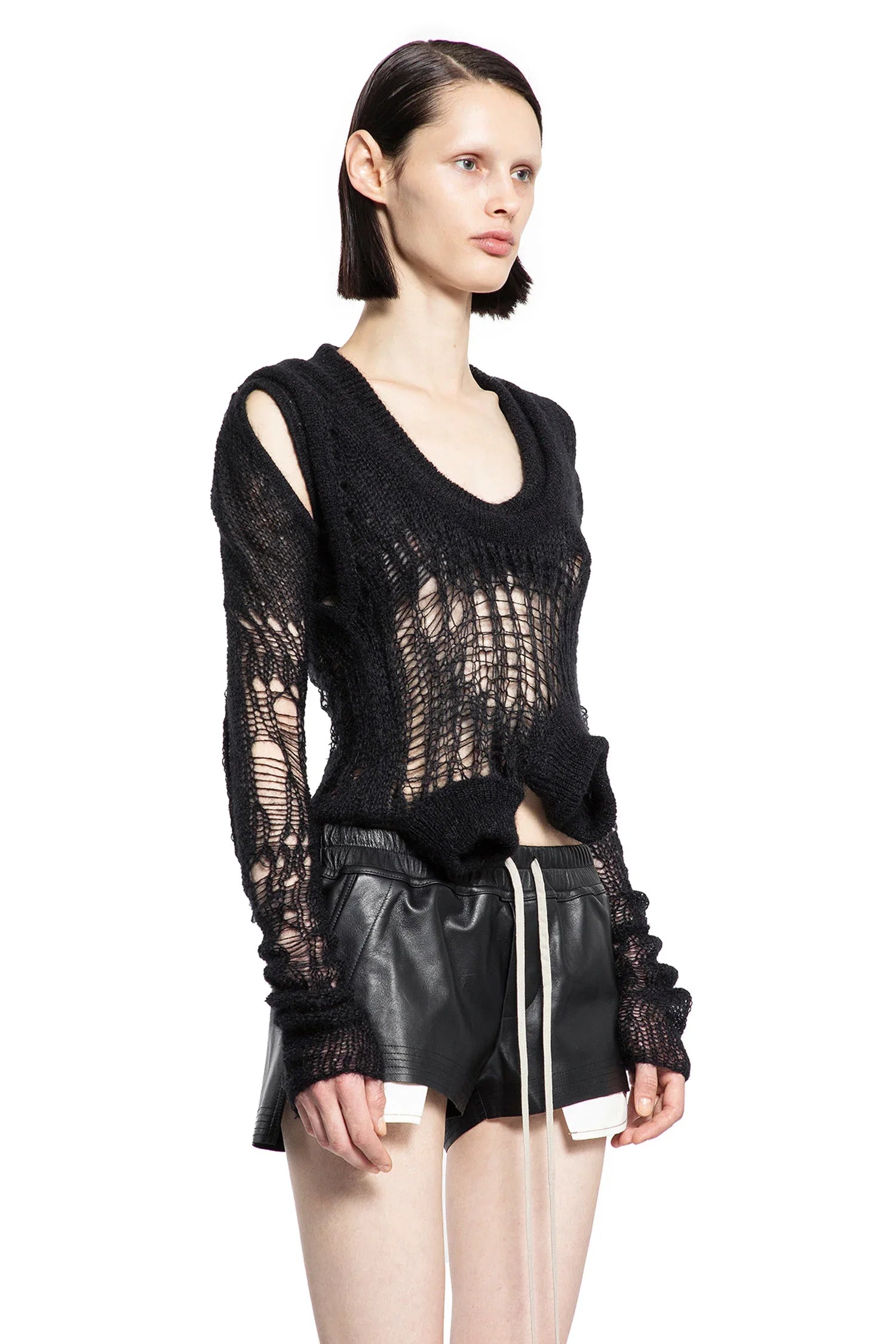 Spider banana in Net Knit - Antonioli.eu
