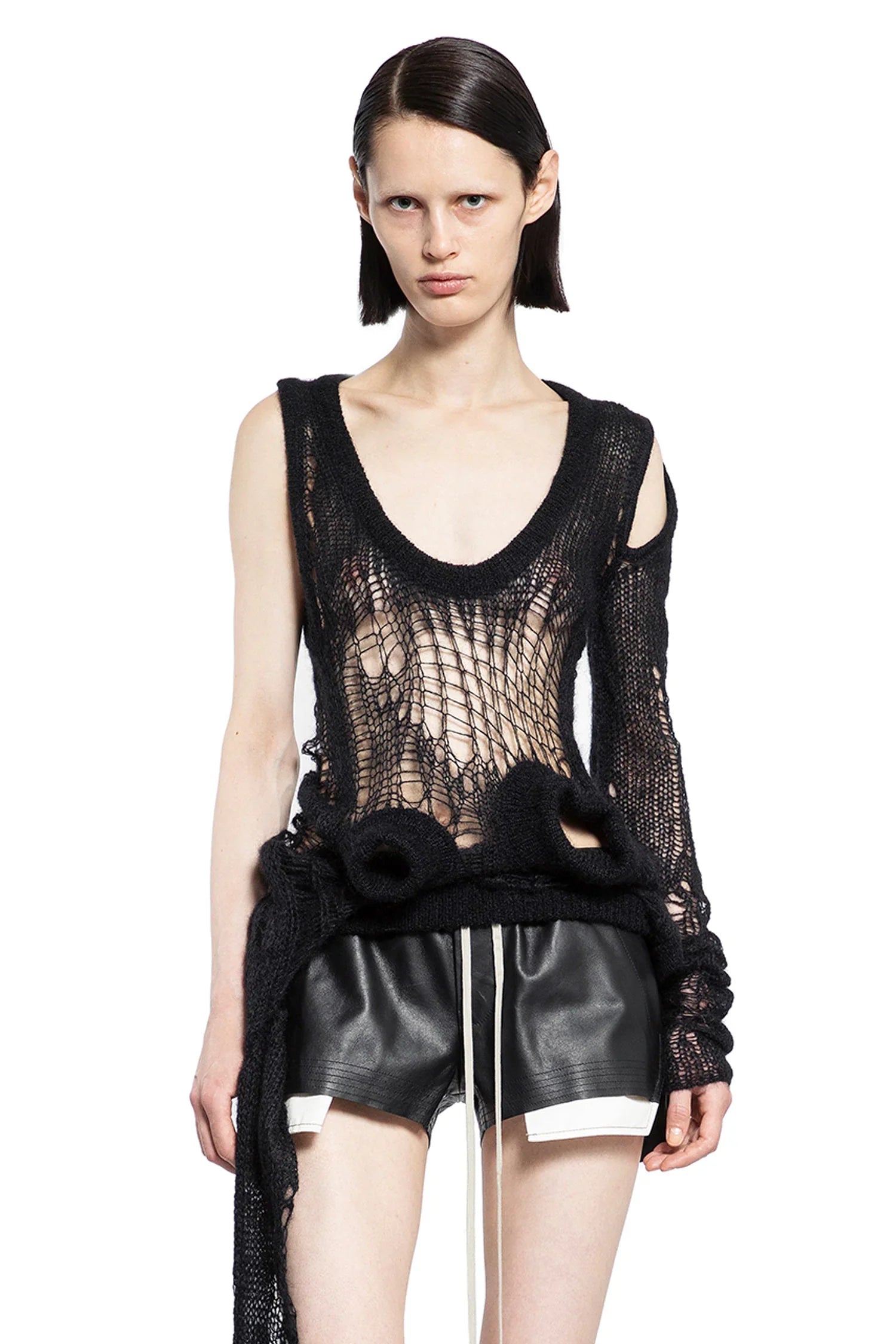 Spider banana in Net Knit - Antonioli.eu