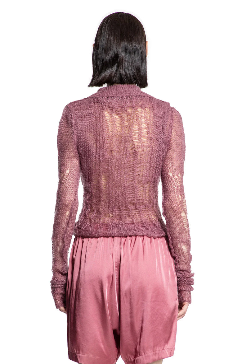 Spider Banana in Net Knit - Antonioli.eu