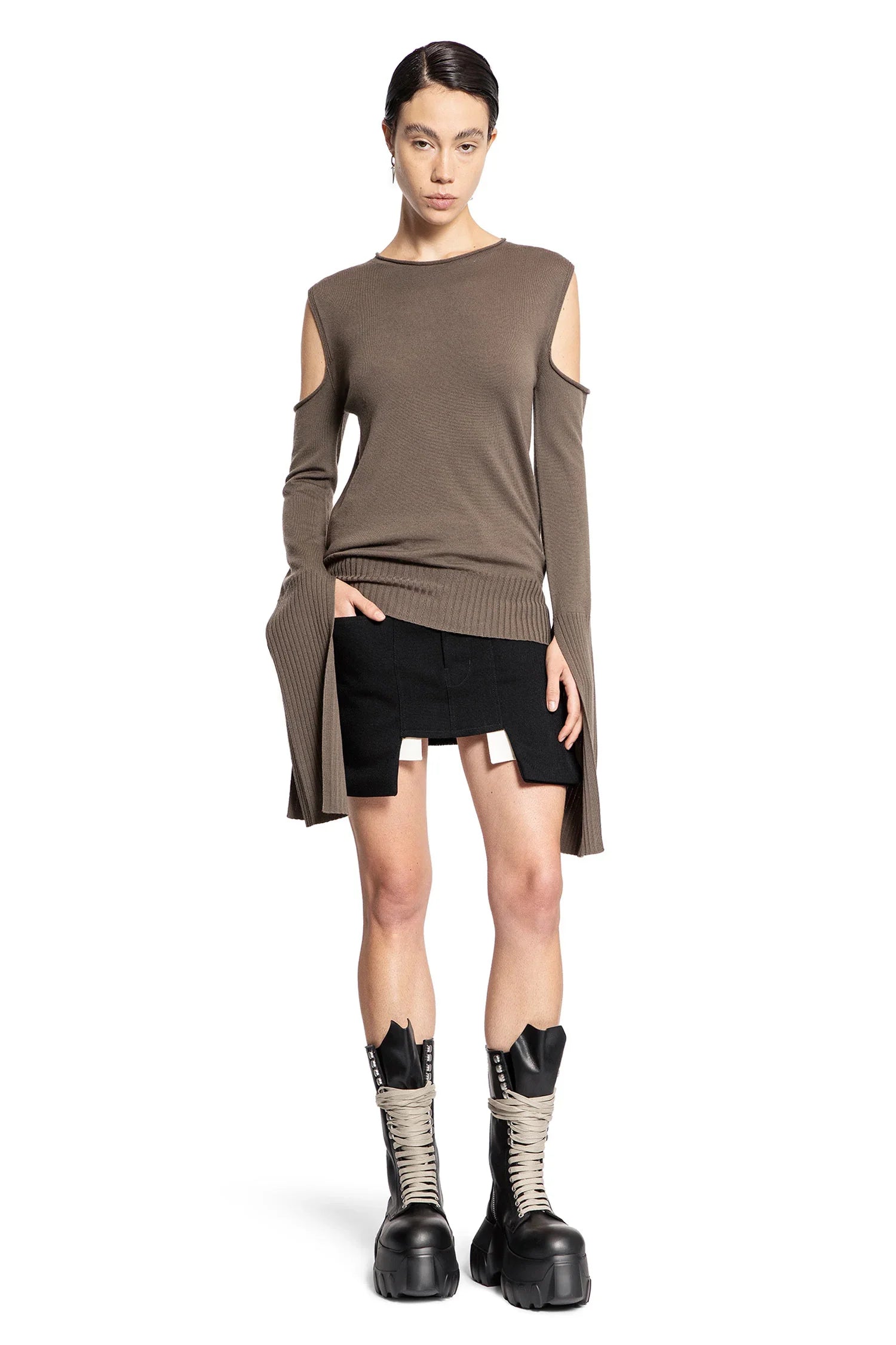 Porterville cut-out sweater - Antonioli.eu