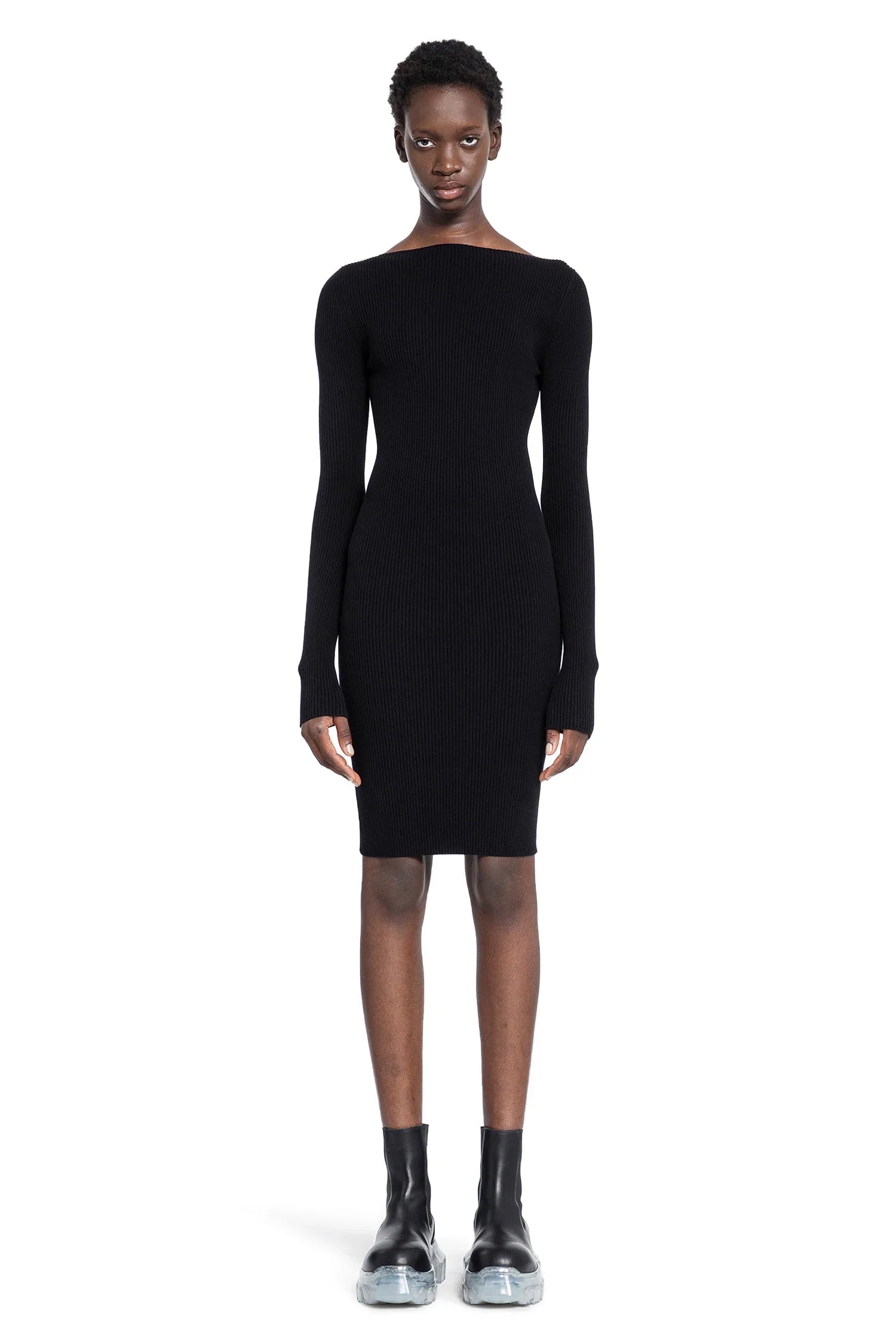 Porterville ribbed knit Al dress - Antonioli.eu