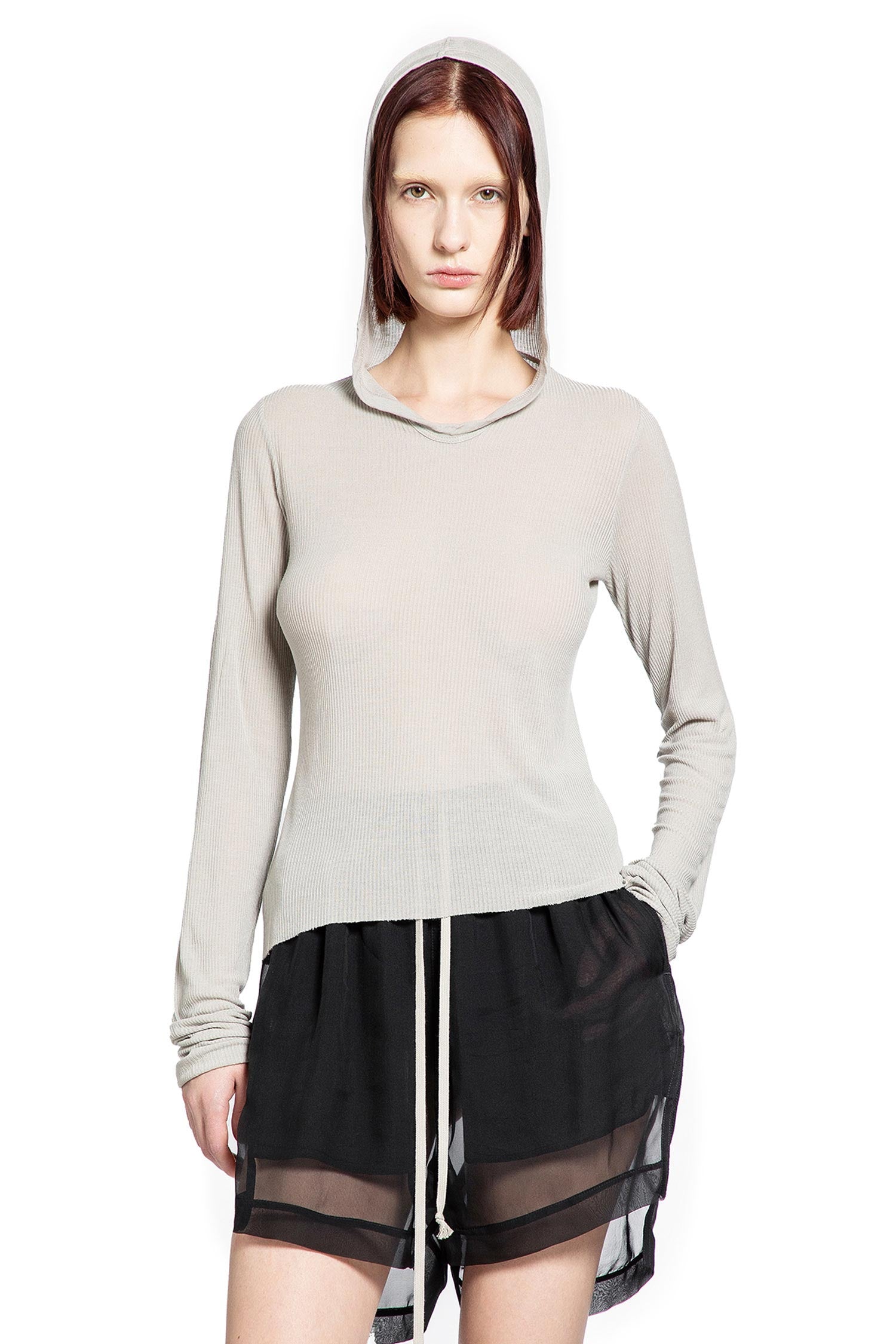Concordians Hooded Rib Ls T - Antonioli.eu