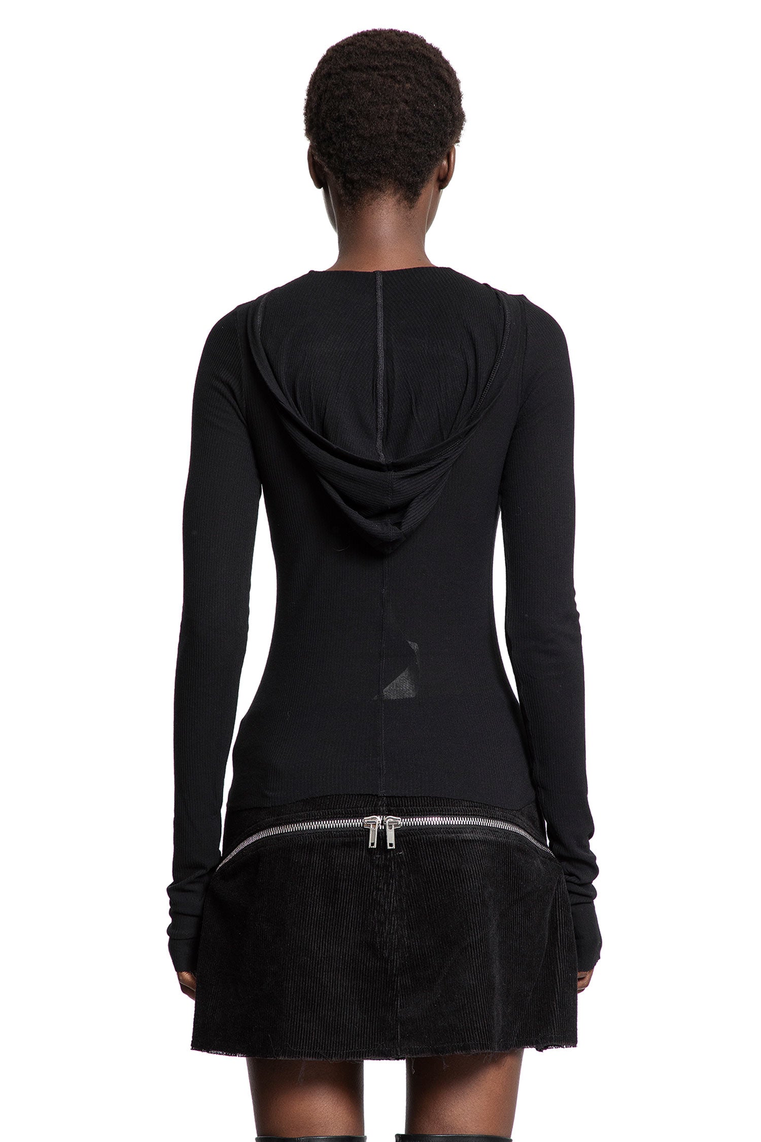 Concordians Hooded Rib Long Sleeve T - Antonioli.eu