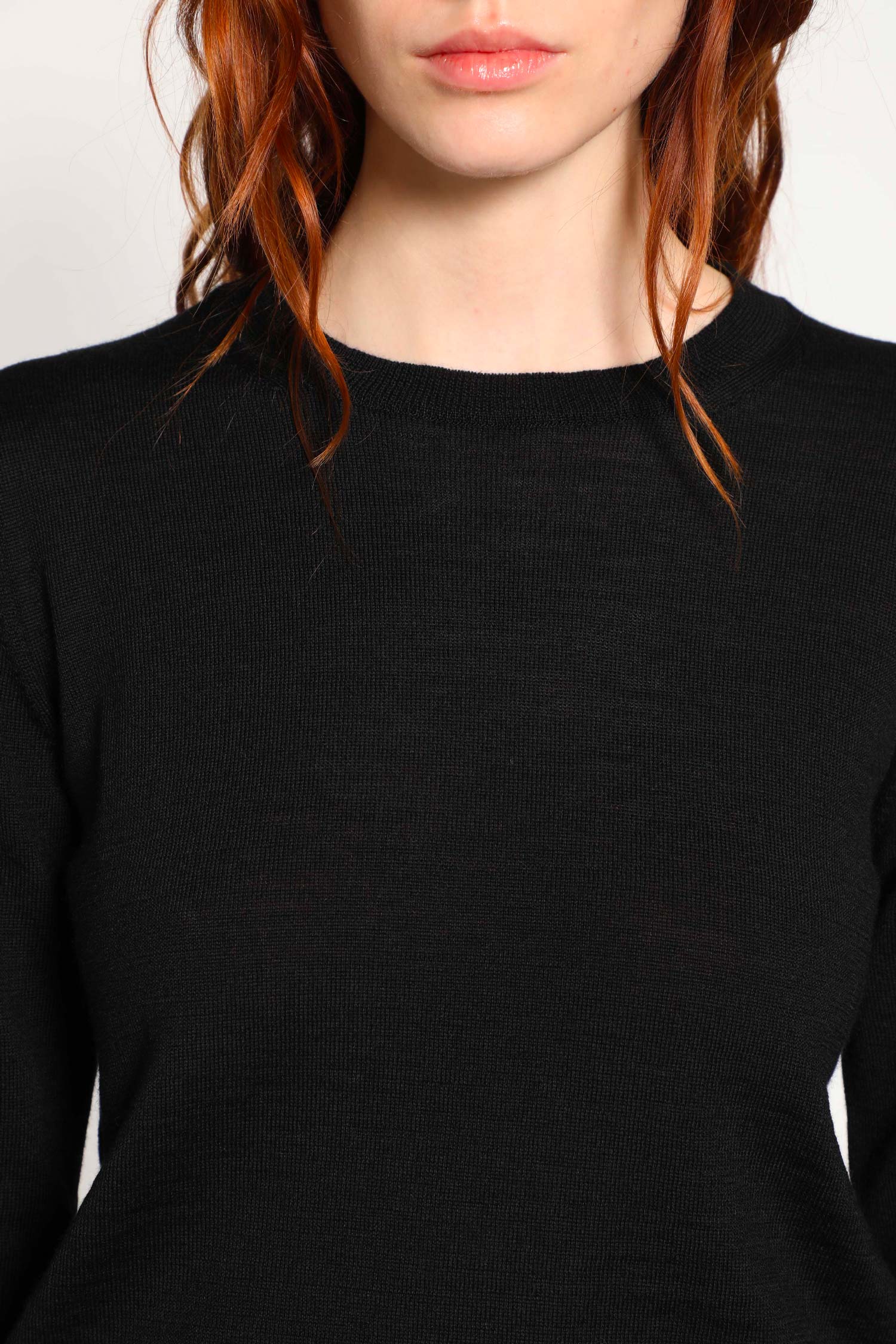 Cropped Wool Sweater