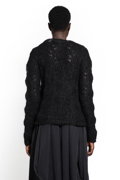 Mohair Lace Knit Sweater