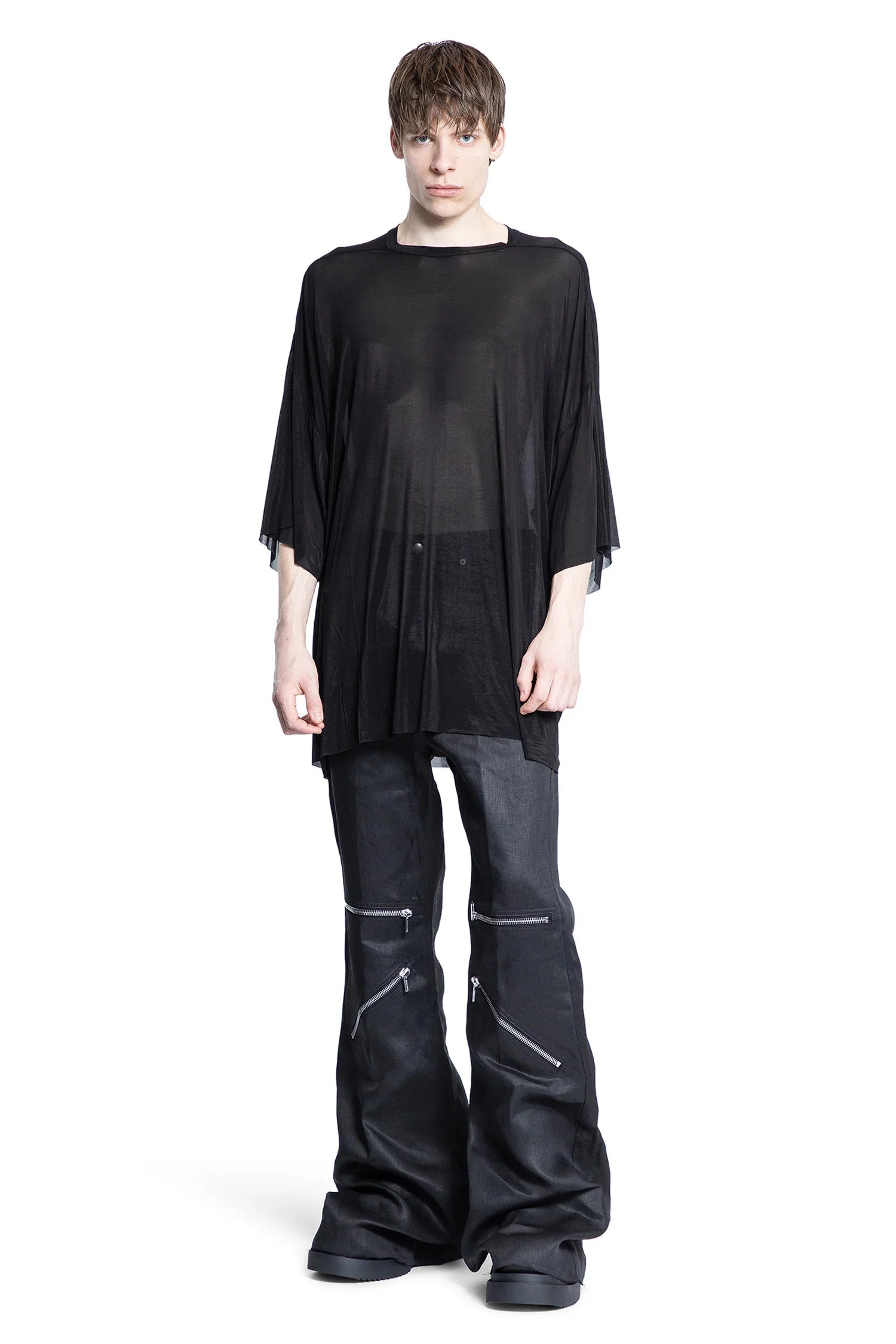 Hollywood Tommy T in Stretch Cupro Jersey - Antonioli.eu