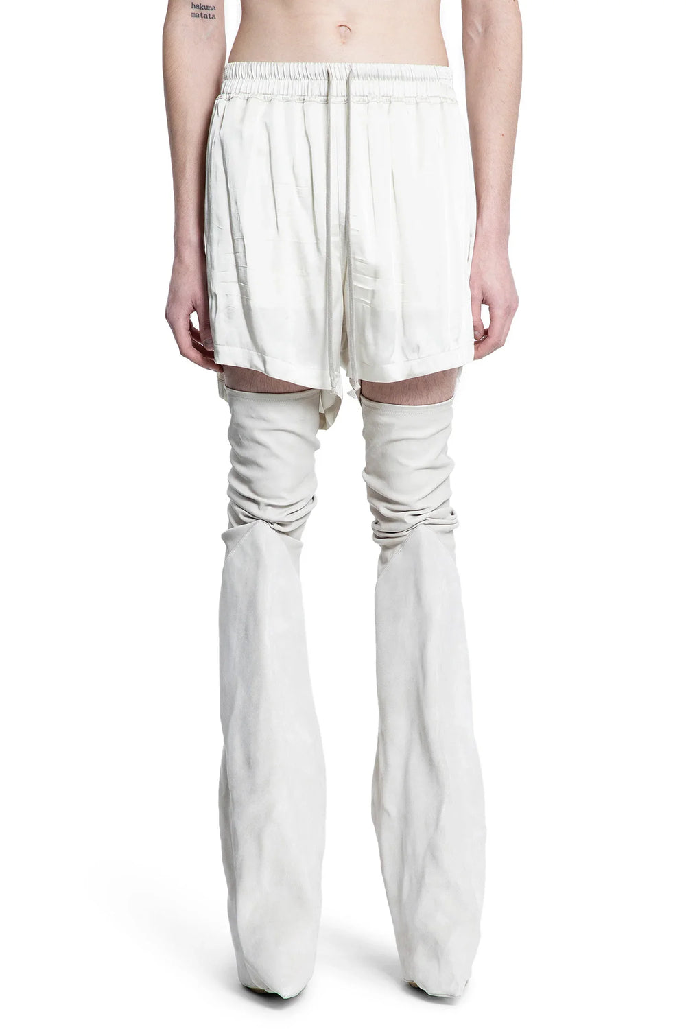 Hollywood Boxers in Washed Silk Charmeuse - Antonioli.eu