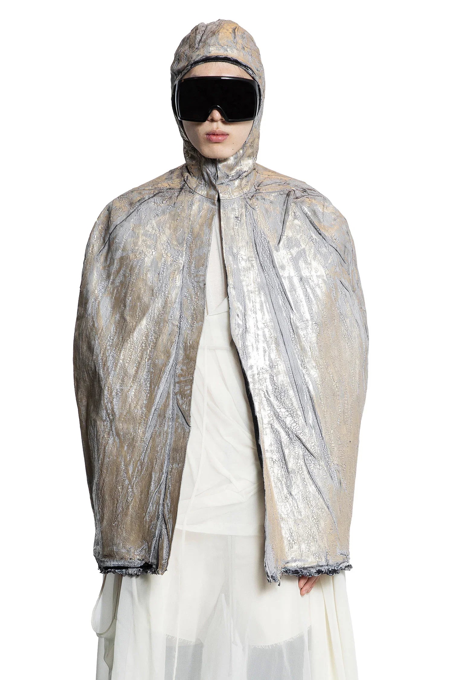 Hollywood Pville cropped cape - Antonioli.eu
