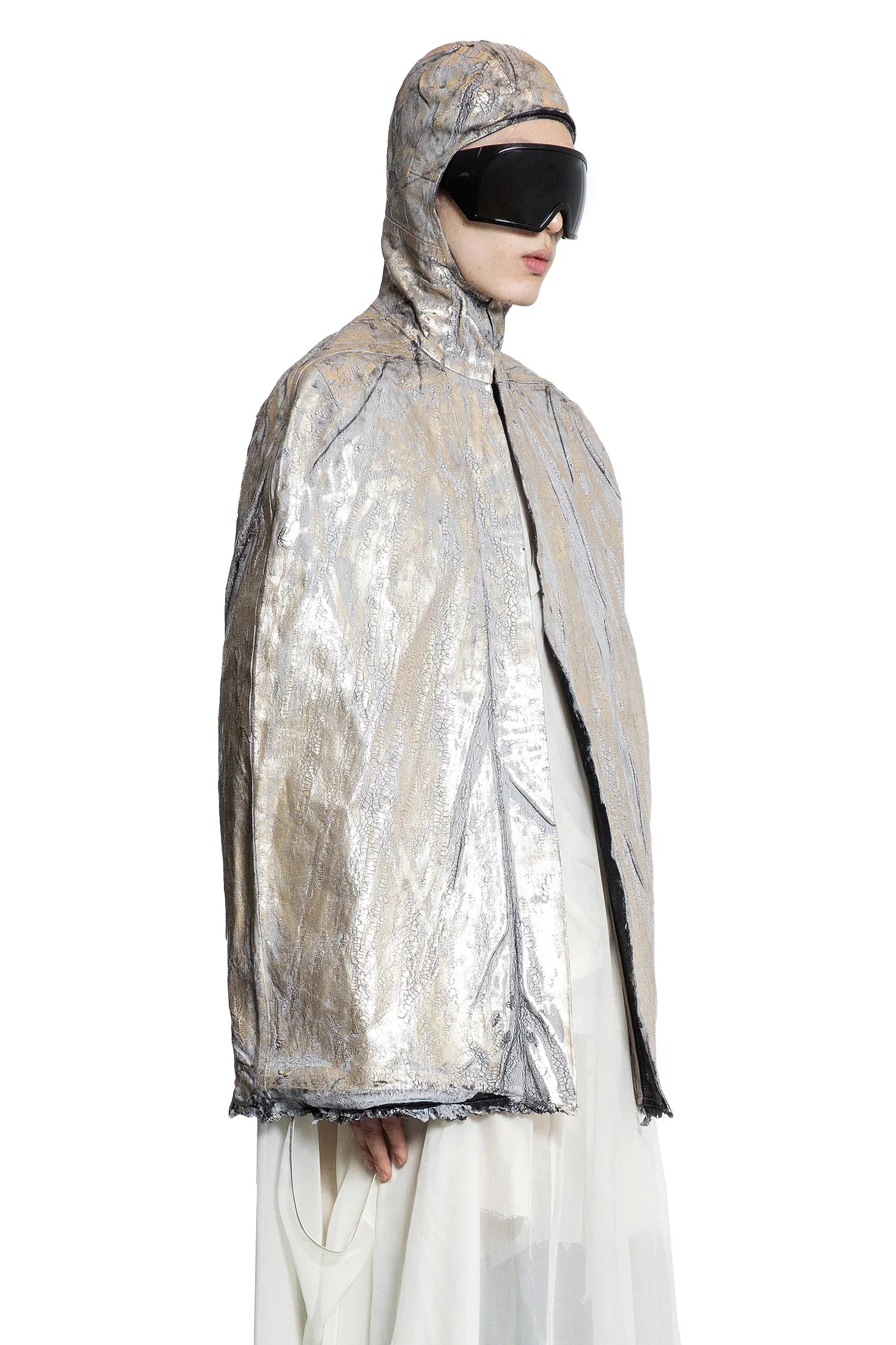 Hollywood Pville cropped cape - Antonioli.eu