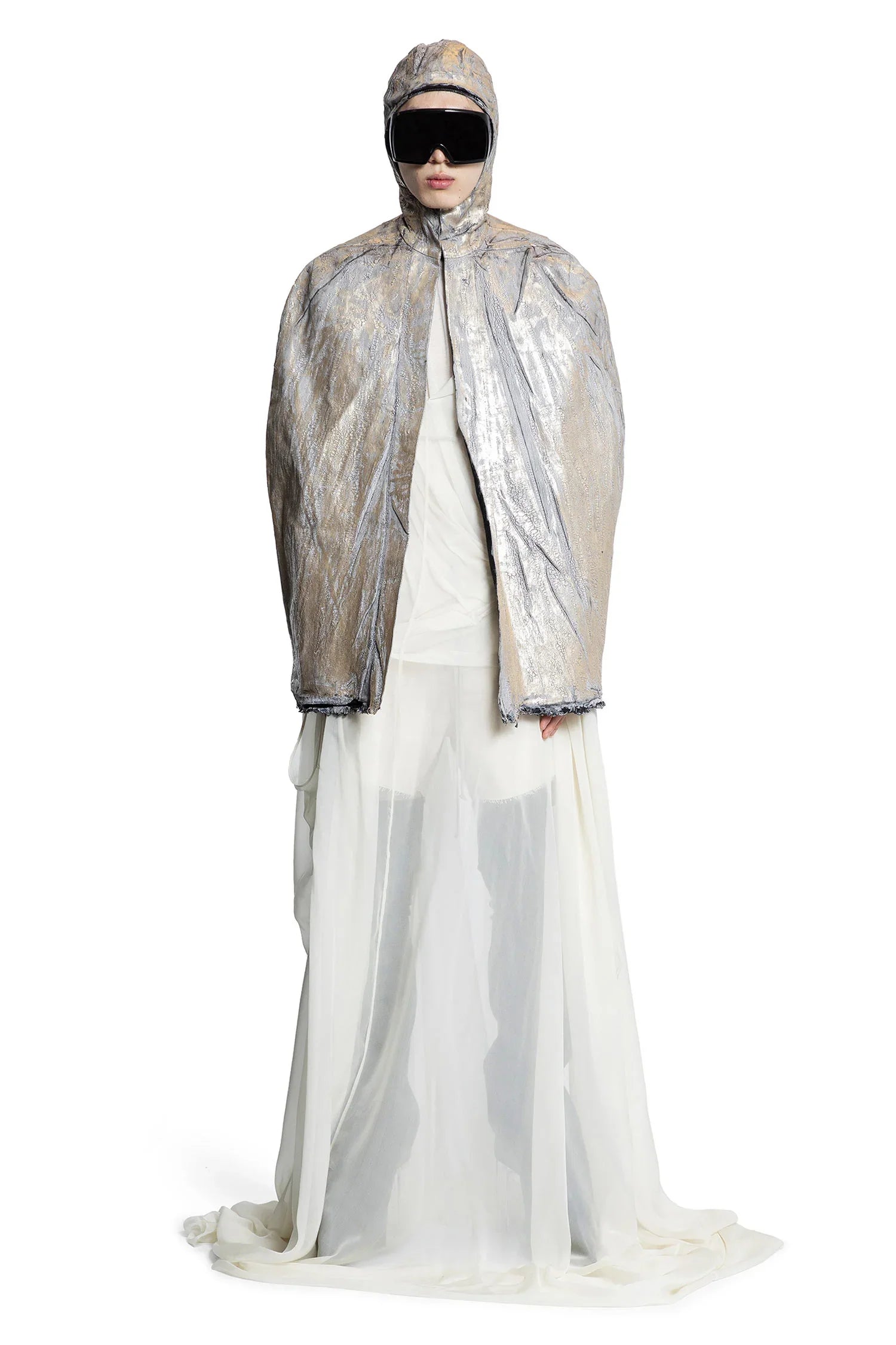 Hollywood Pville cropped cape - Antonioli.eu
