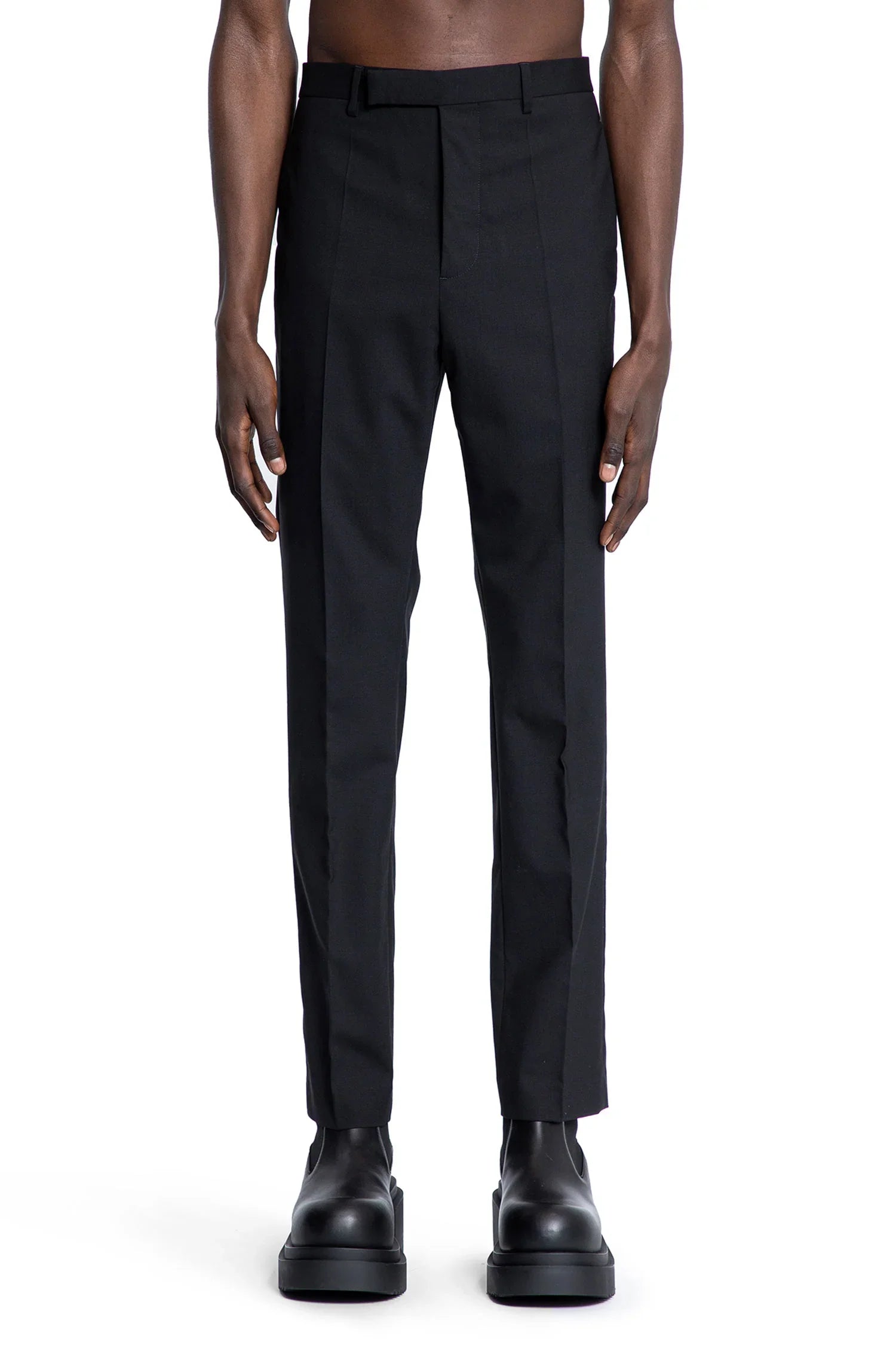 Hollywood Slim Astaires in Paper Finish Wool - Antonioli.eu
