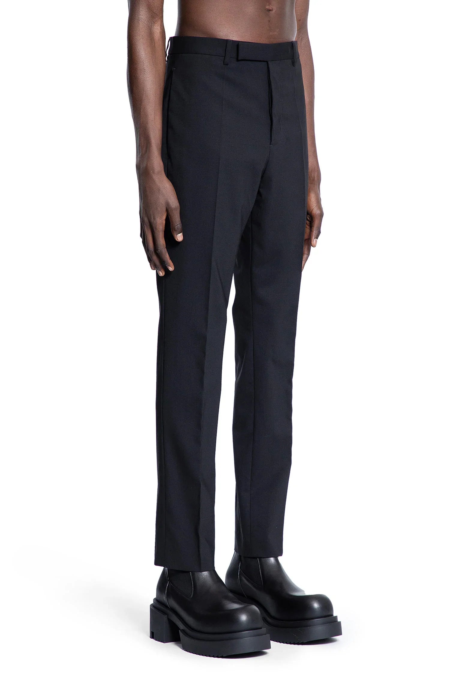 Hollywood Slim Astaires in Paper Finish Wool - Antonioli.eu
