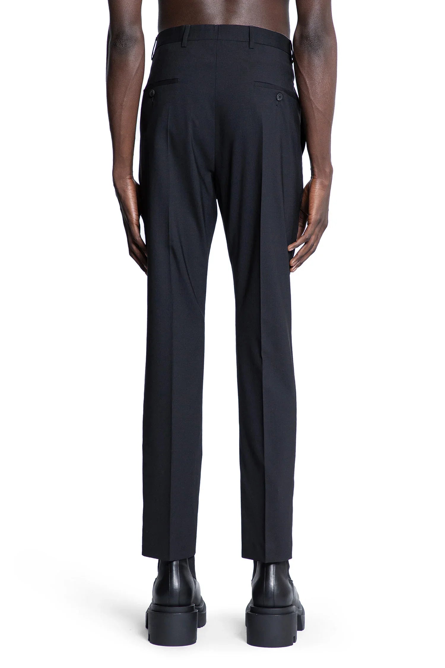 Hollywood Slim Astaires in Paper Finish Wool - Antonioli.eu