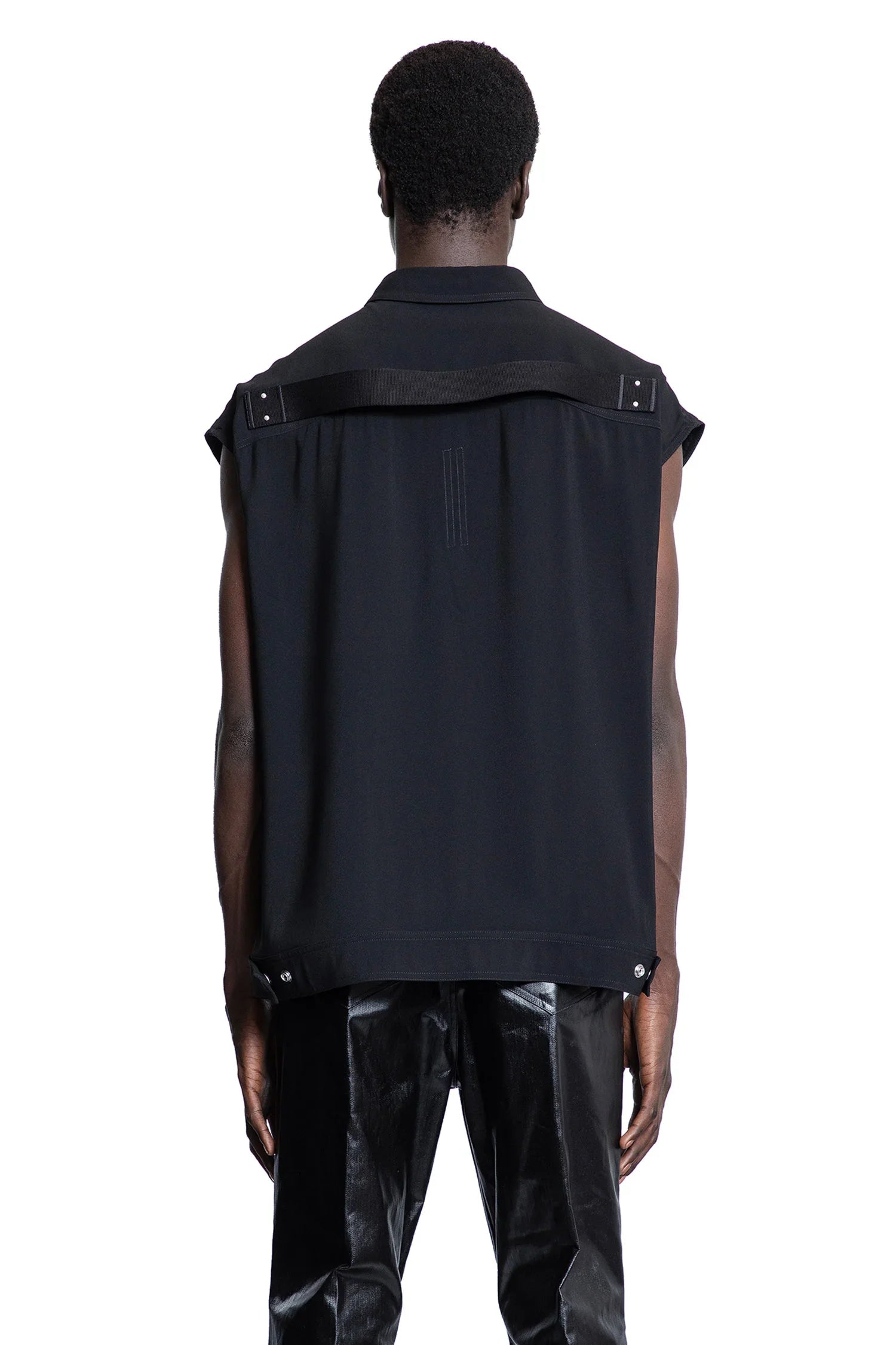 Hollywood Sleeveless Jumbo Shirt - Antonioli.eu
