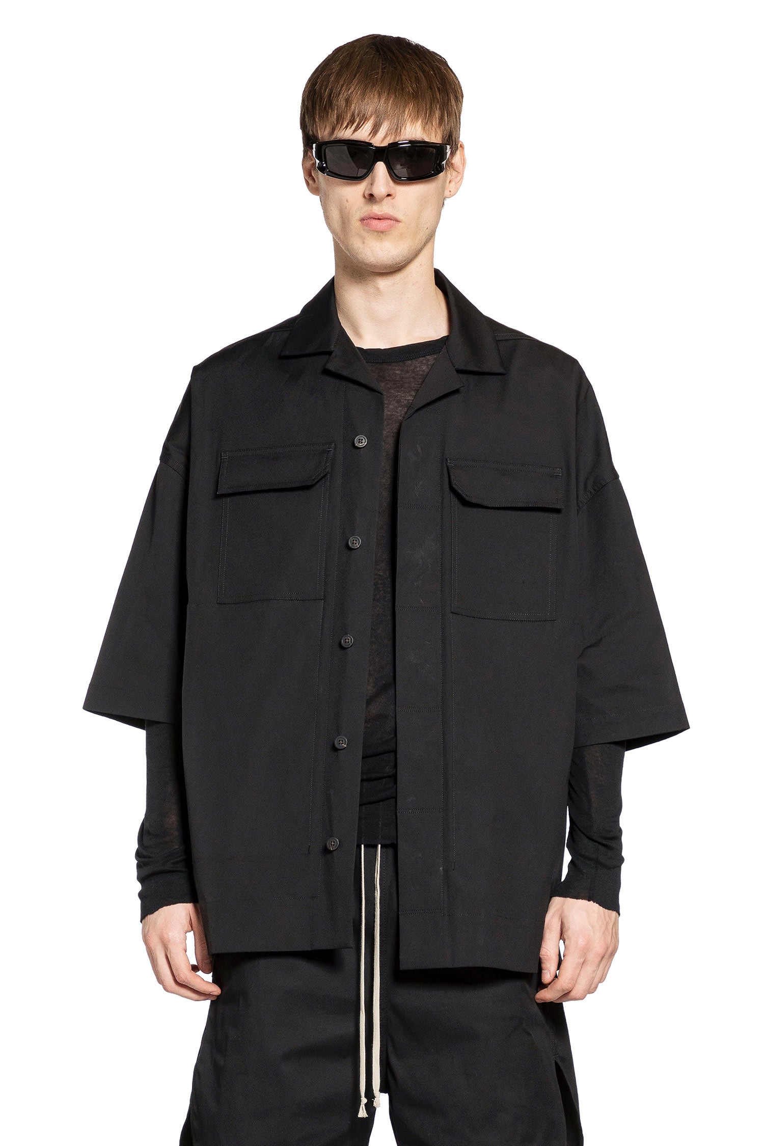 rick owens dress shirt Rick Owens Corduroy Shirt