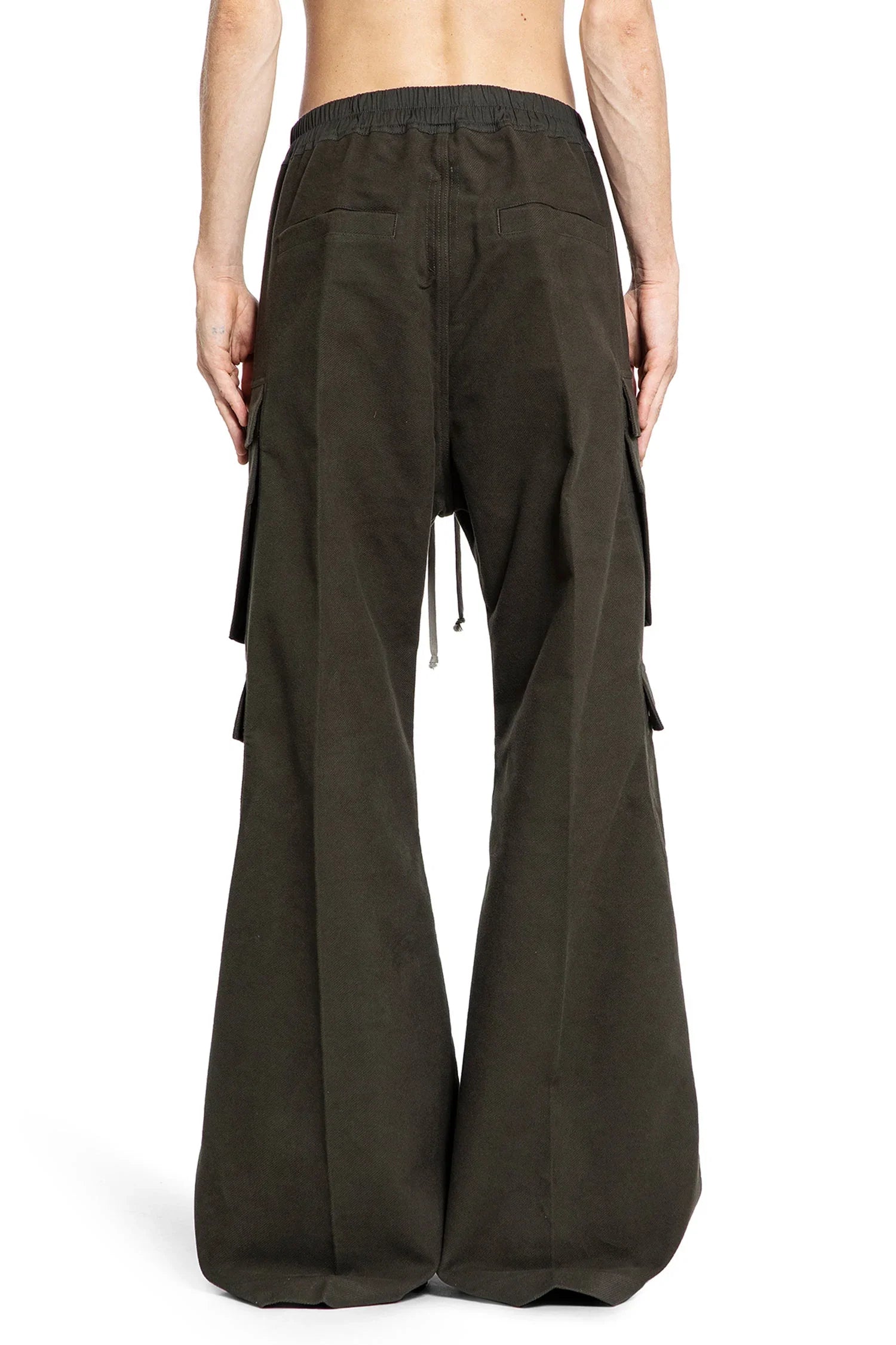 RICK OWENS MAN GREEN TROUSERS - Antonioli.eu