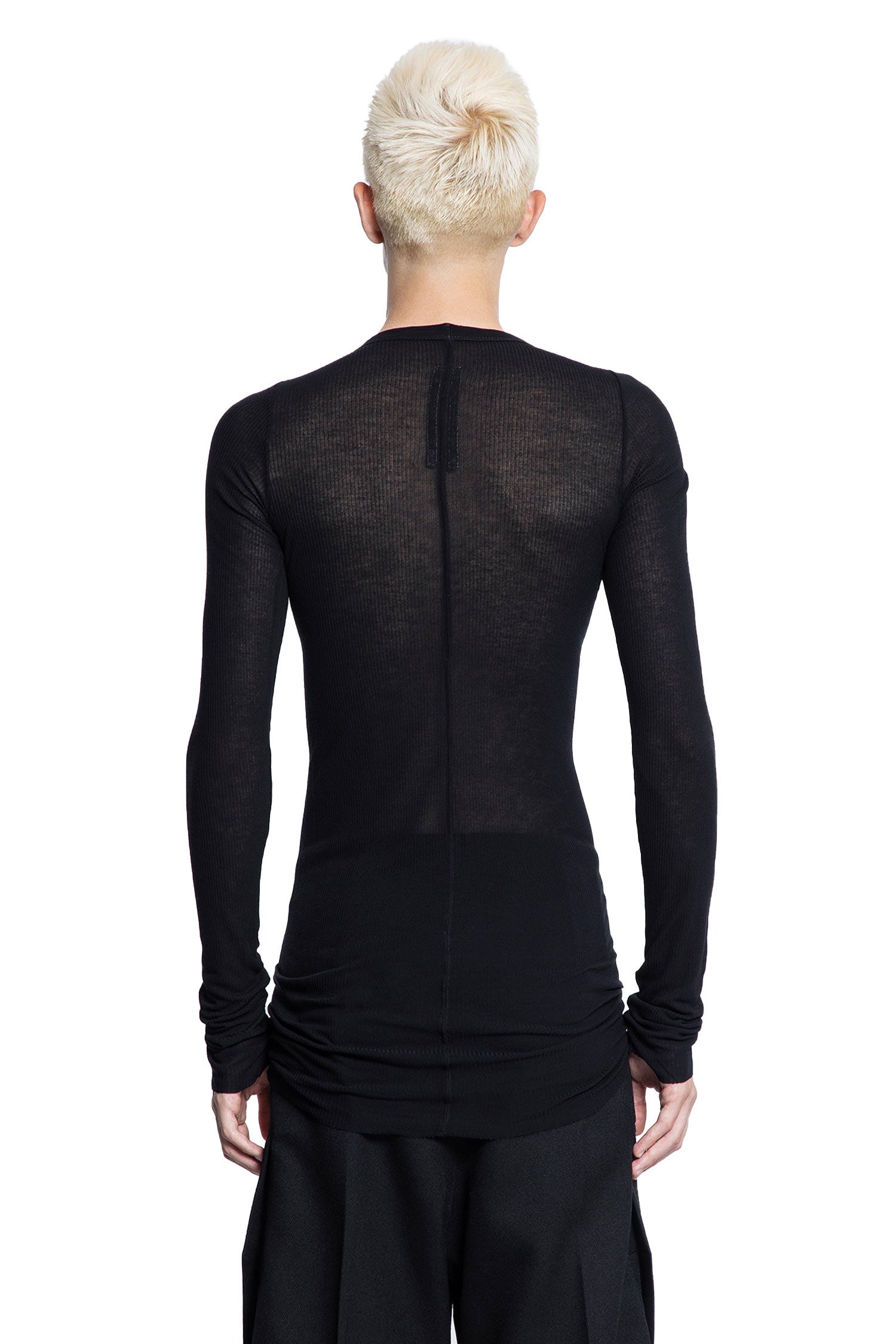 Forever Rib LS T in Mini Rib Jersey - Antonioli.eu