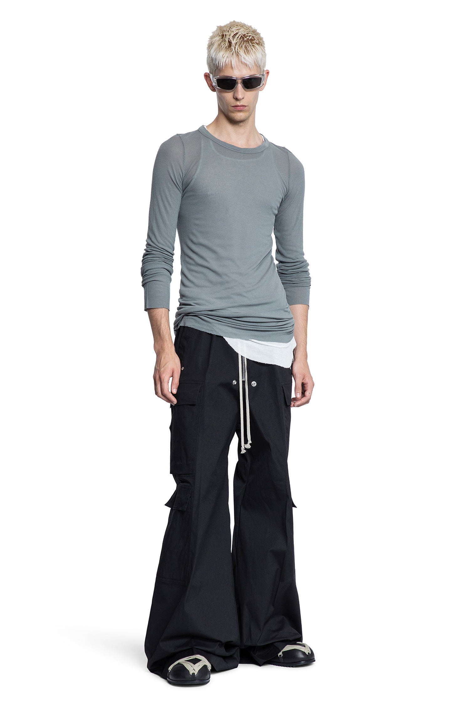 Forever Rib LS T in Viscose Silk Rib Jersey - Antonioli.eu