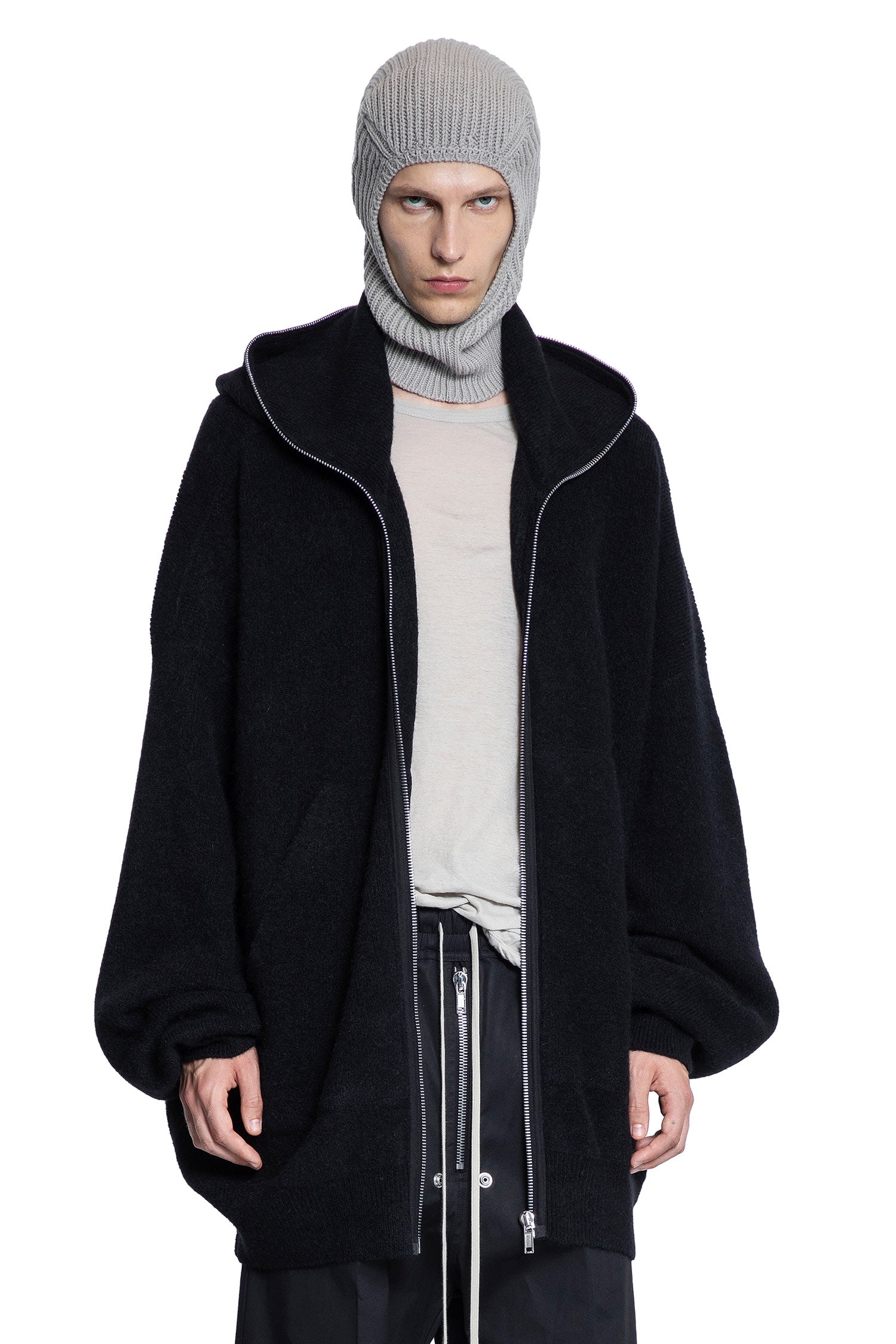 Concordians Gimp Hoodie Pversize in Alpaca Knit - Antonioli.eu