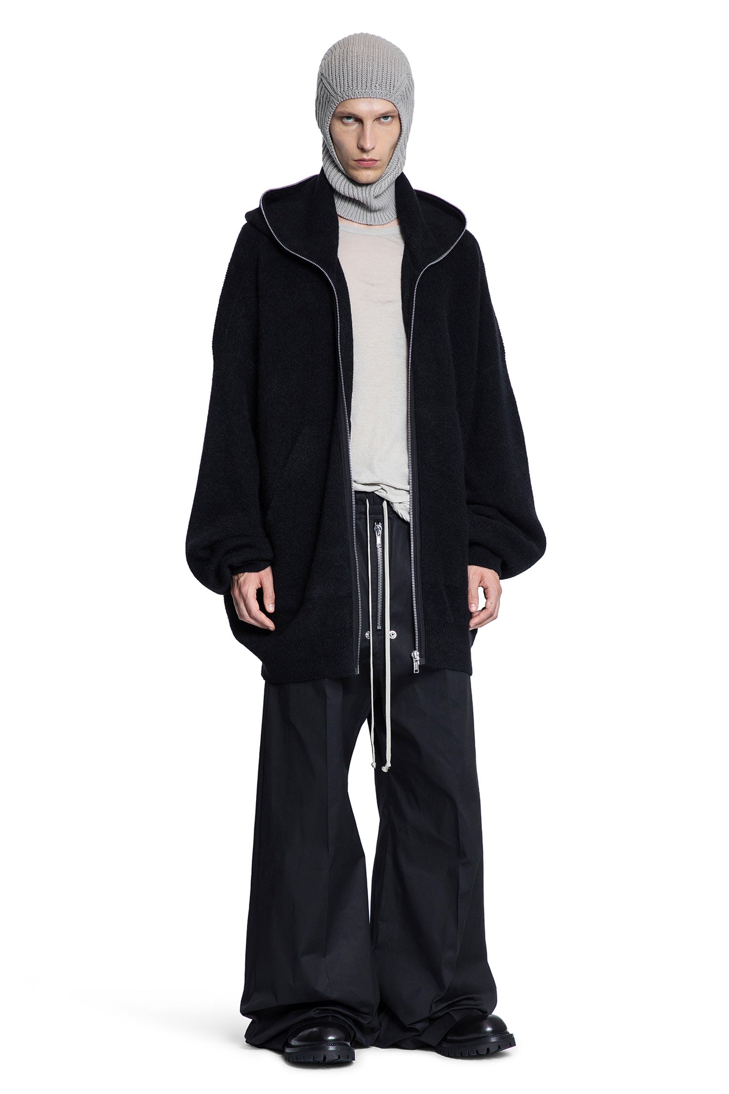 Concordians Gimp Hoodie Pversize in Alpaca Knit - Antonioli.eu