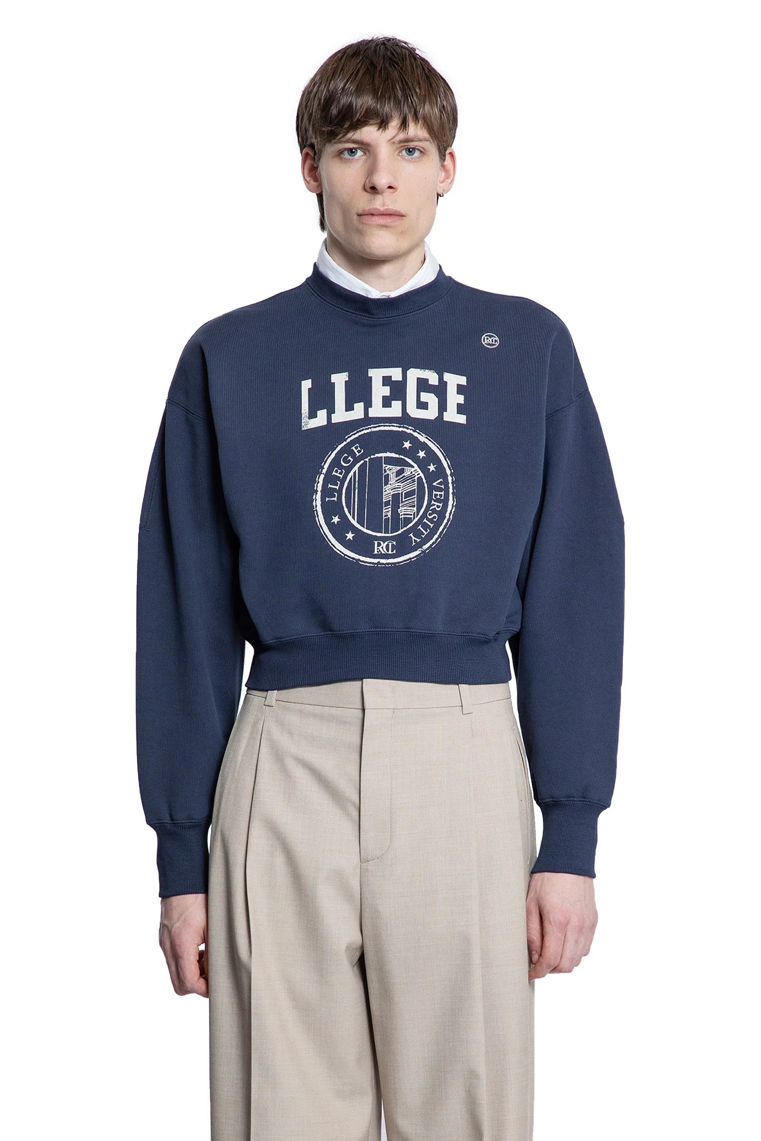 Llege Logo Sweatshirt - Antonioli.eu