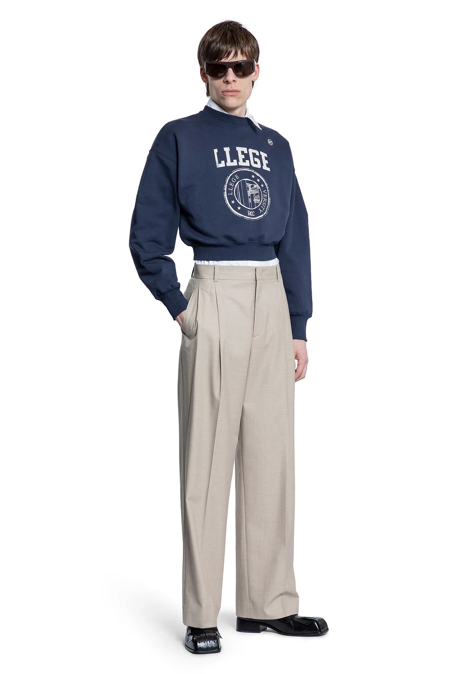 Llege Logo Sweatshirt - Antonioli.eu