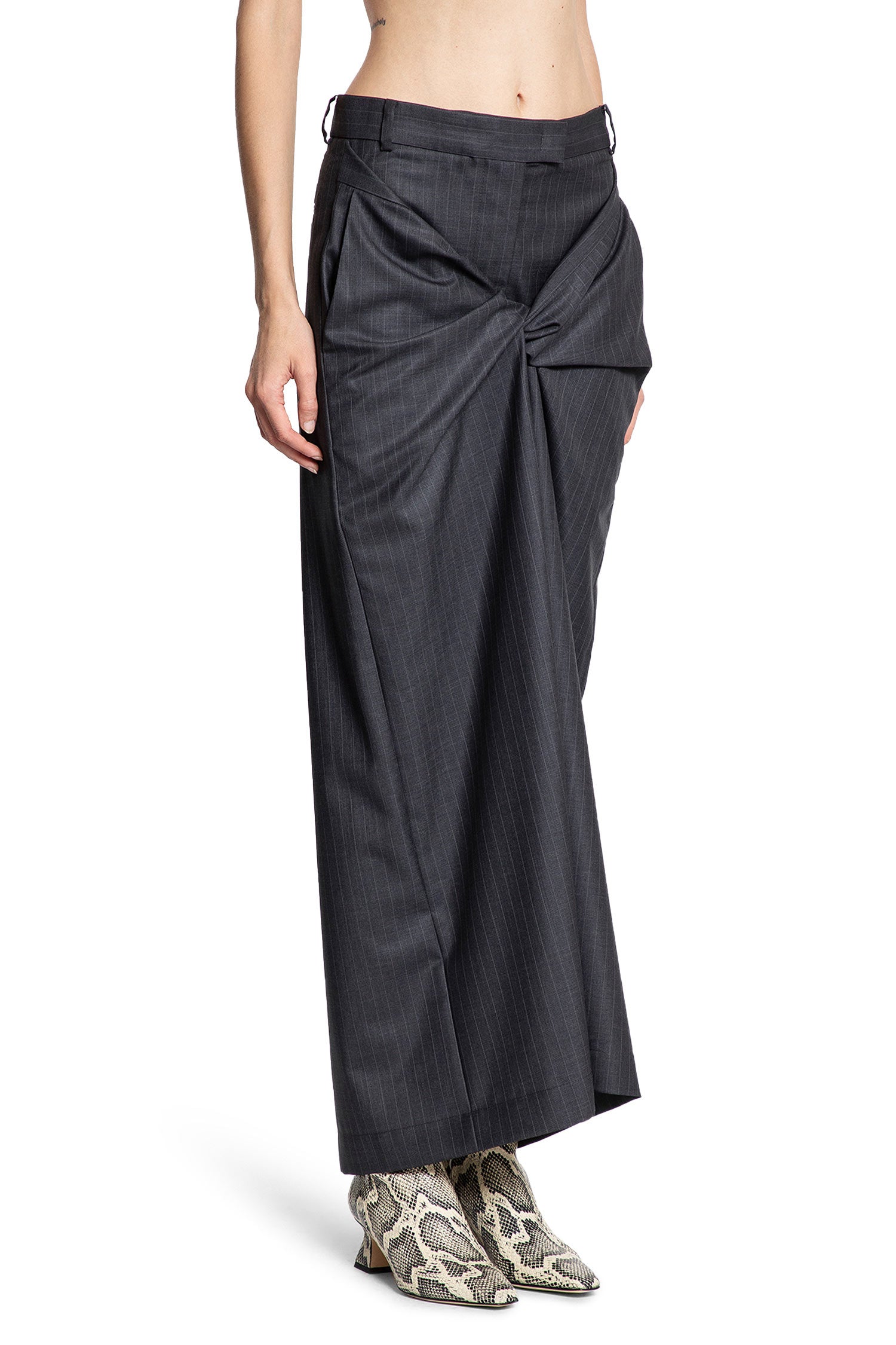 Front Twist Maxi Skirt - Antonioli.eu