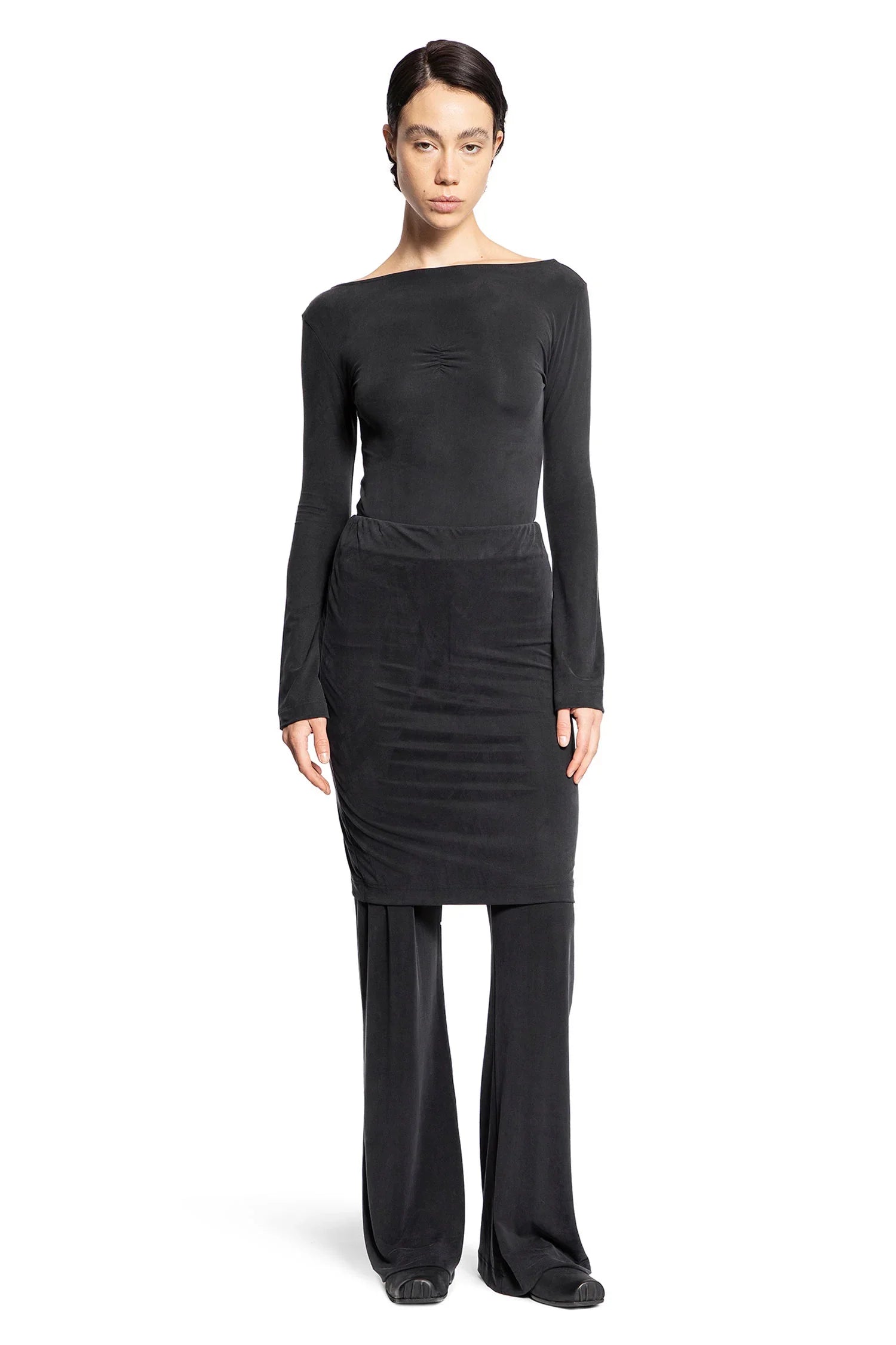 ALAINPAUL WOMAN BLACK TROUSERS - Antonioli.eu