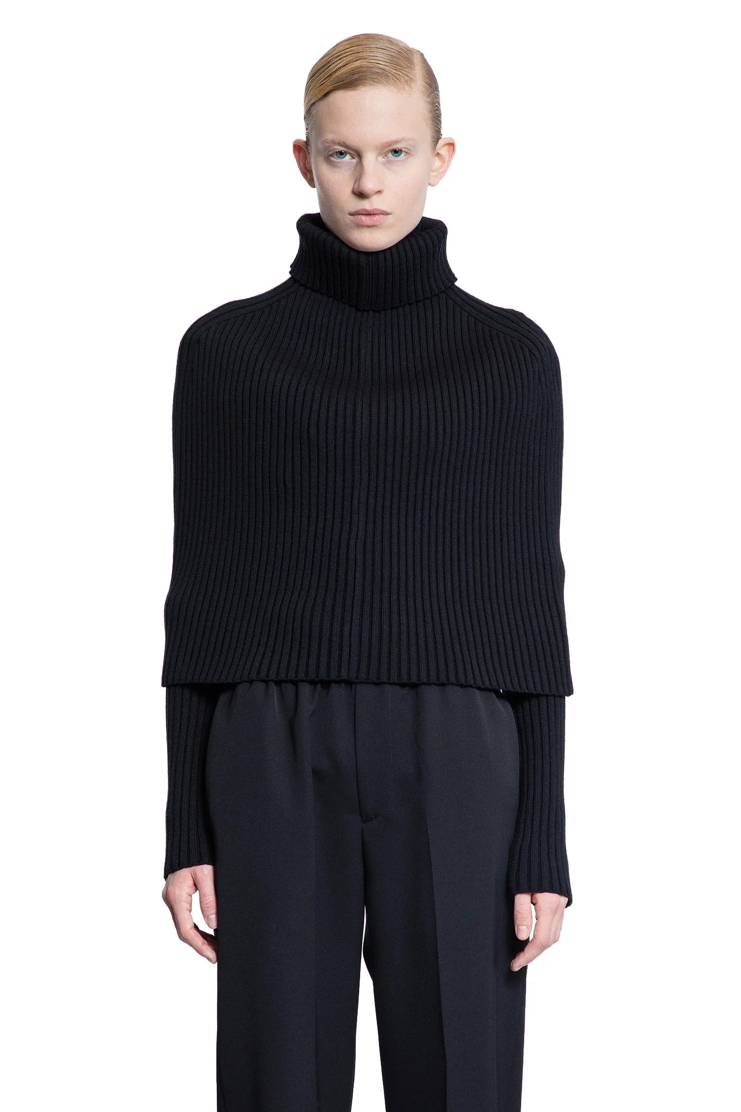 ALAINPAUL WOMAN BLACK SCARVES - Antonioli.eu