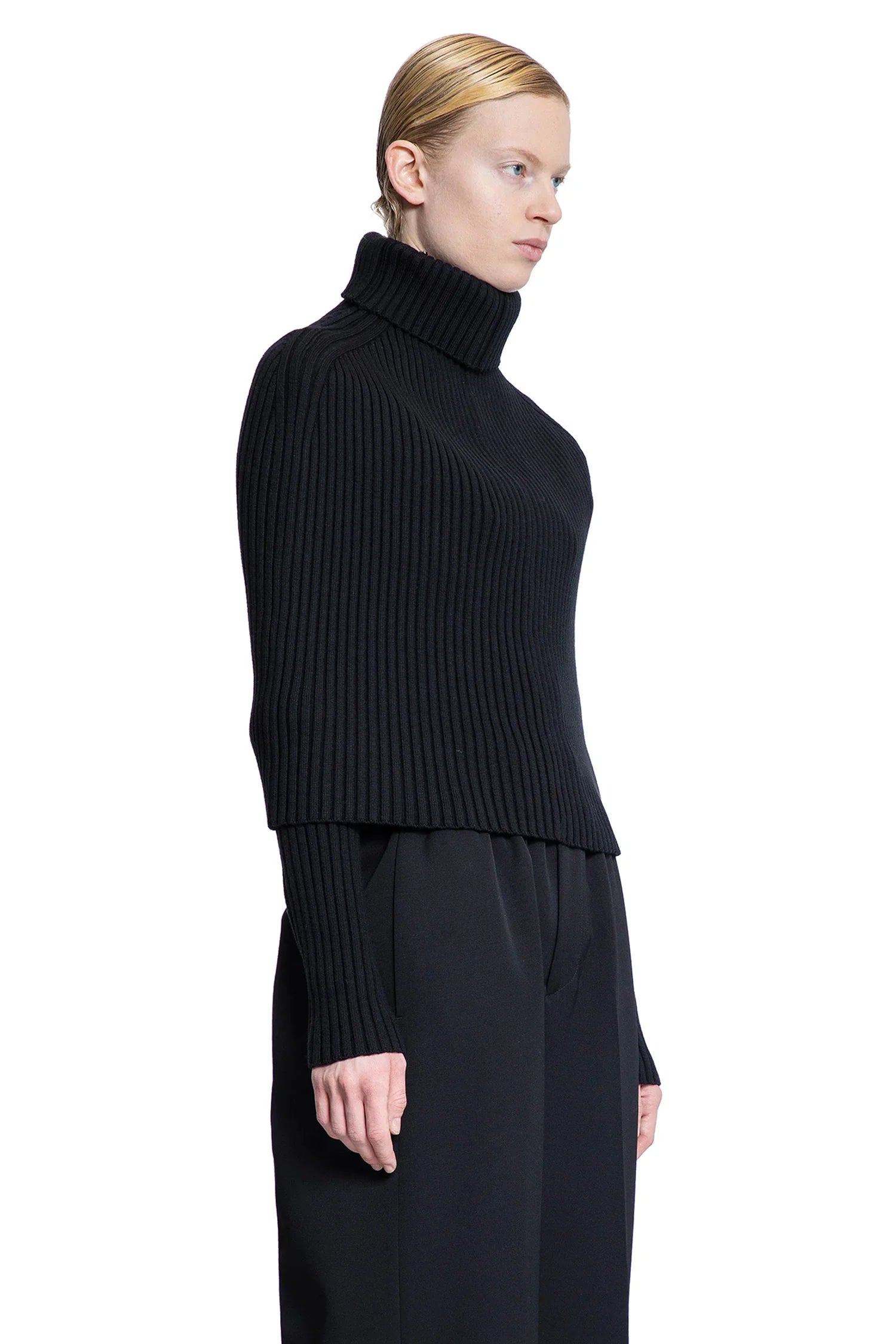 ALAINPAUL WOMAN BLACK SCARVES - Antonioli.eu