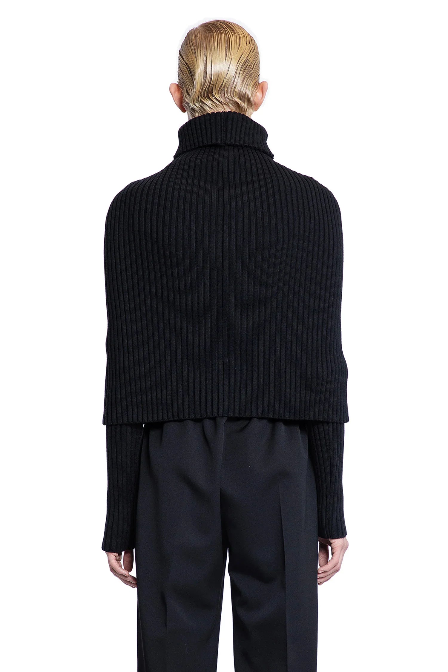 ALAINPAUL WOMAN BLACK SCARVES - Antonioli.eu