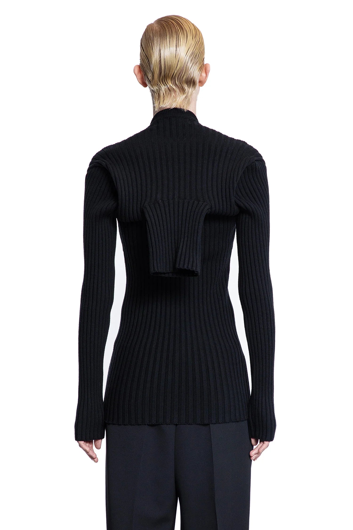ALAINPAUL WOMAN BLACK KNITWEAR - Antonioli.eu