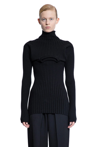 ALAINPAUL WOMAN BLACK KNITWEAR - Antonioli.eu