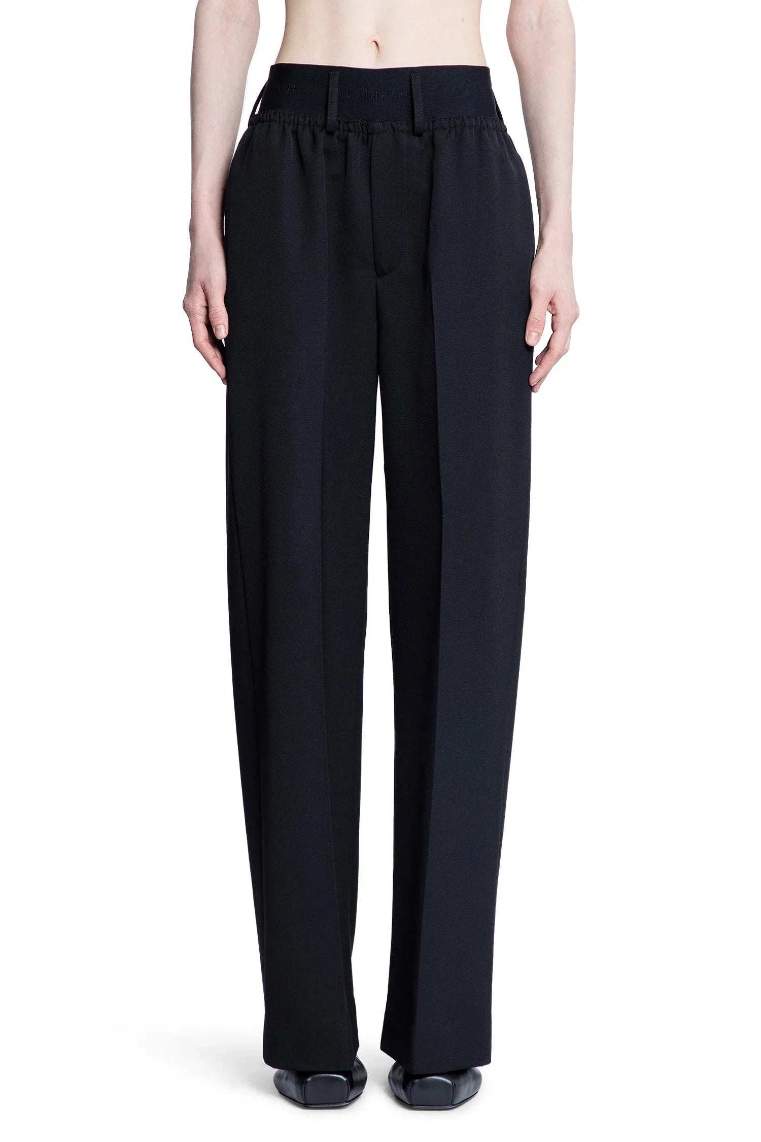 ALAINPAUL WOMAN BLACK TROUSERS - Antonioli.eu