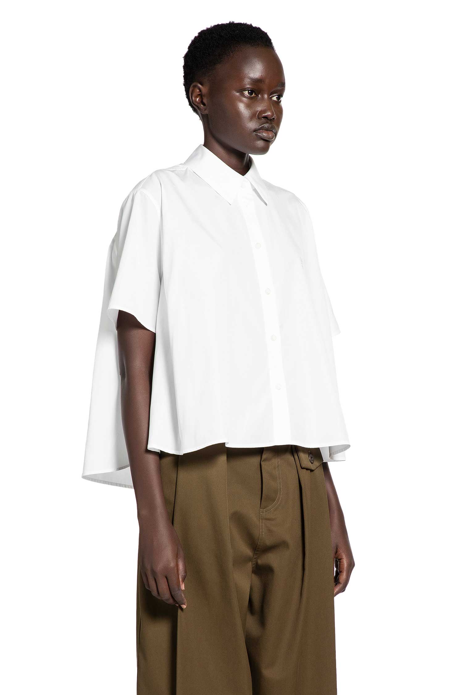 Short Sleeve Trapeze Shirt