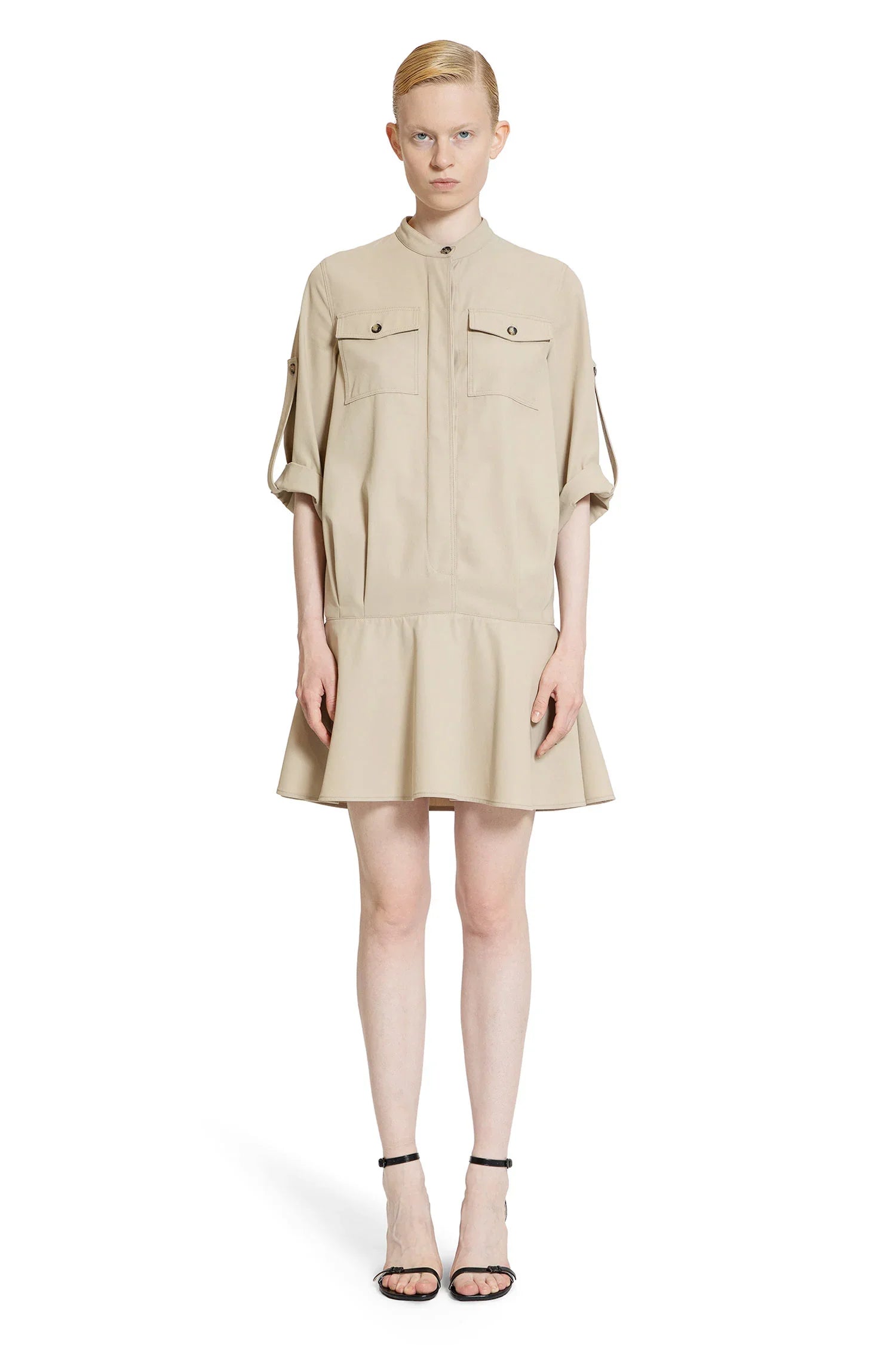 Military Shirt Dress - Antonioli.eu